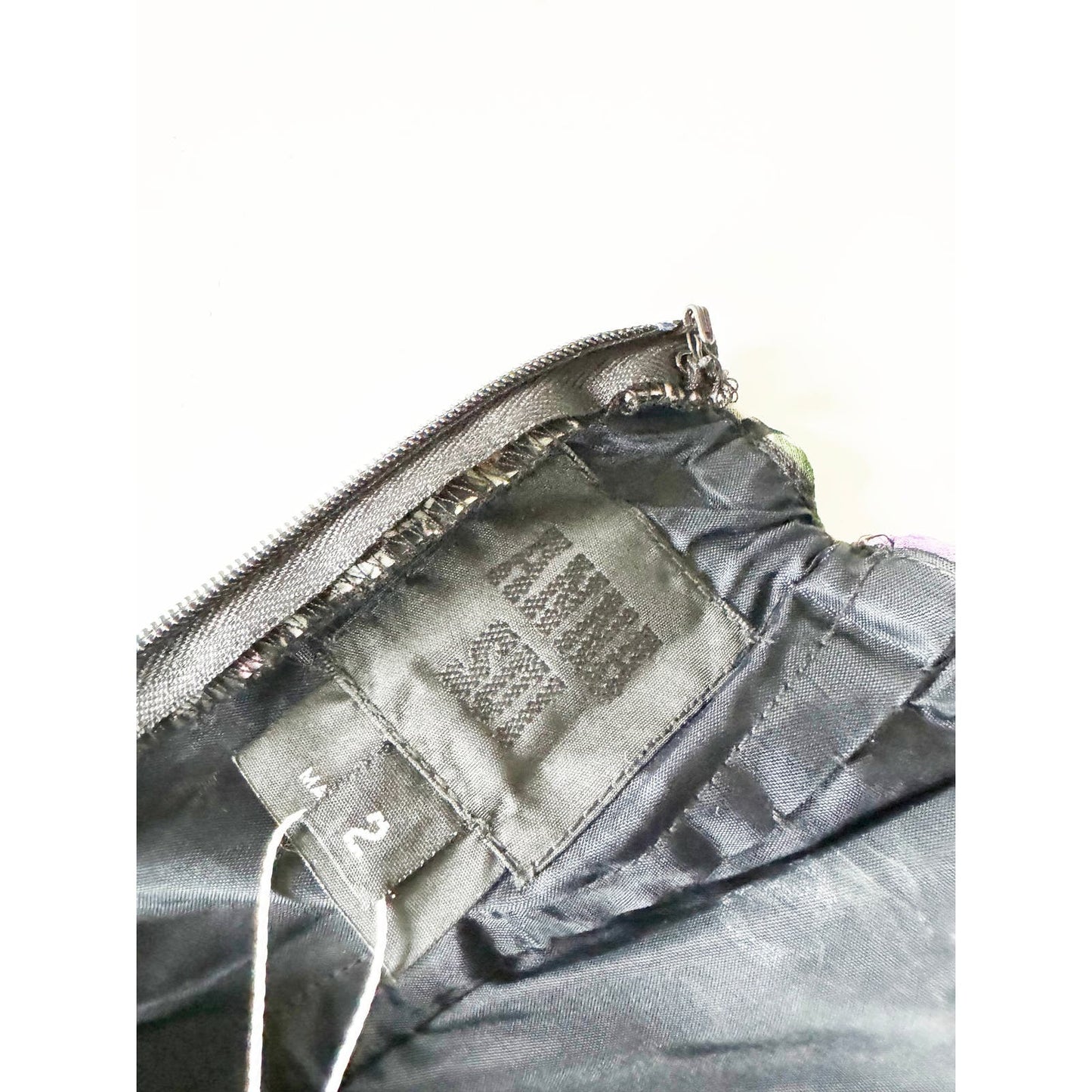 Y2k ANNA SUI Black Tie Neck Floral Dress | Size 2