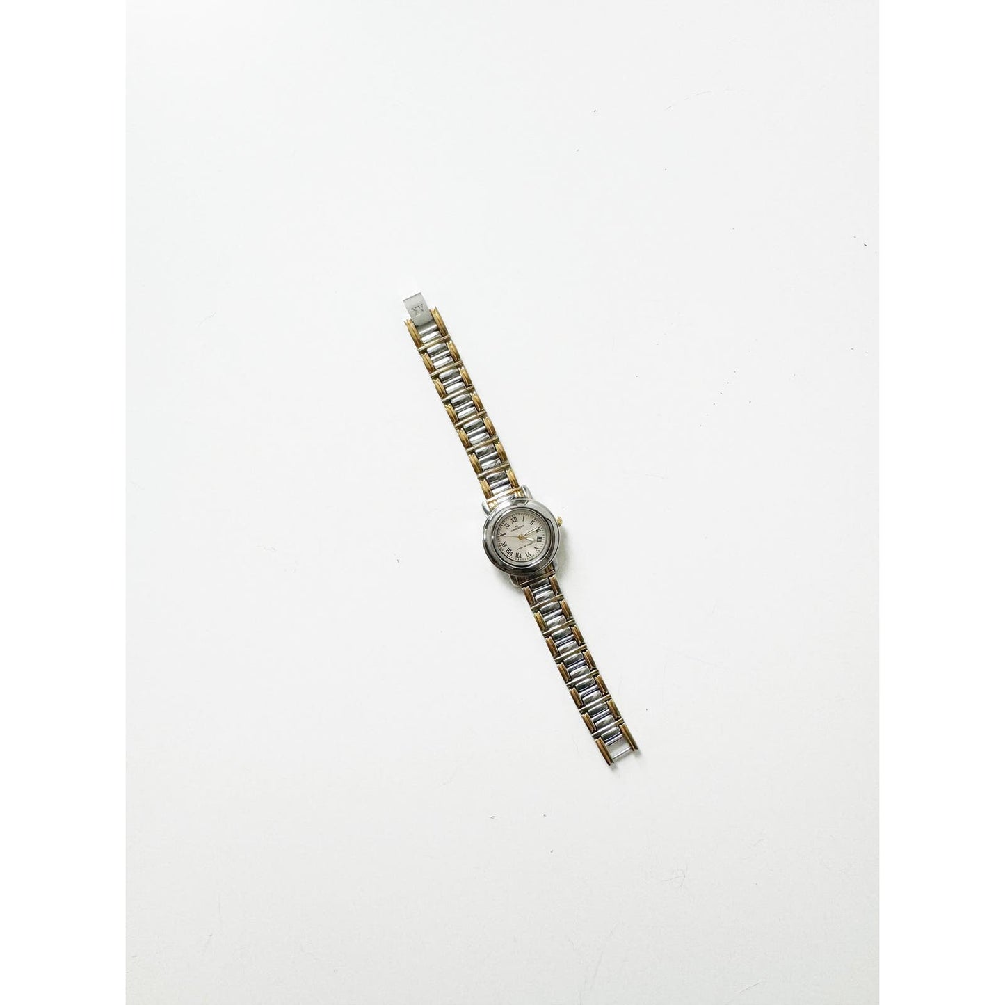 Vintage Two Tone Watch with Roman Numeral Face l Armitron