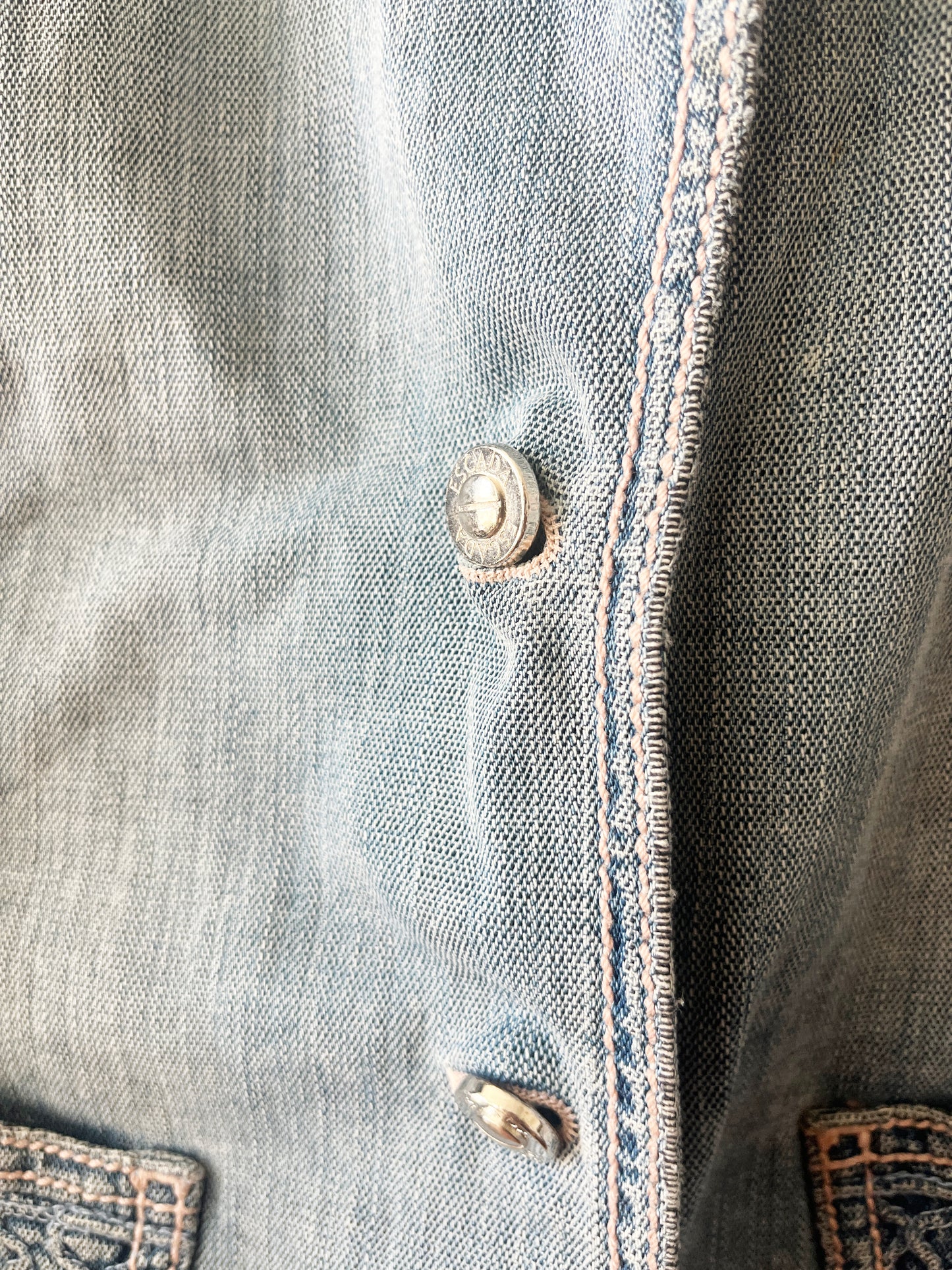 Vintage 90's Denim Escada Blazer Jacket