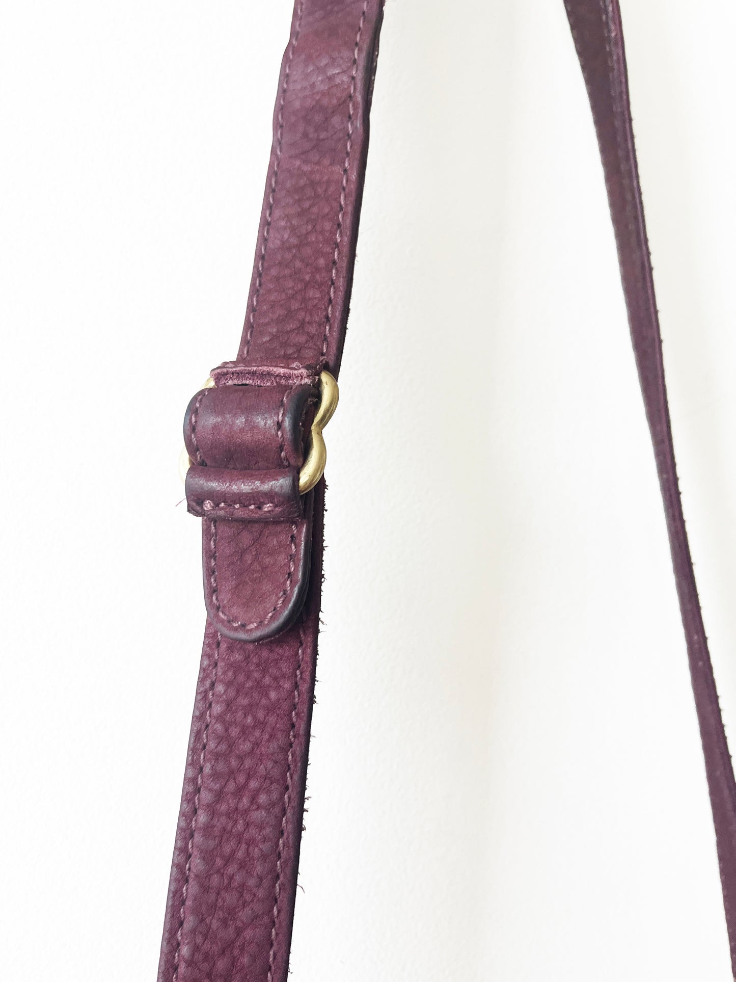 Vintage Coach Sonoma Purple Flap Bag Small #H5B -4946