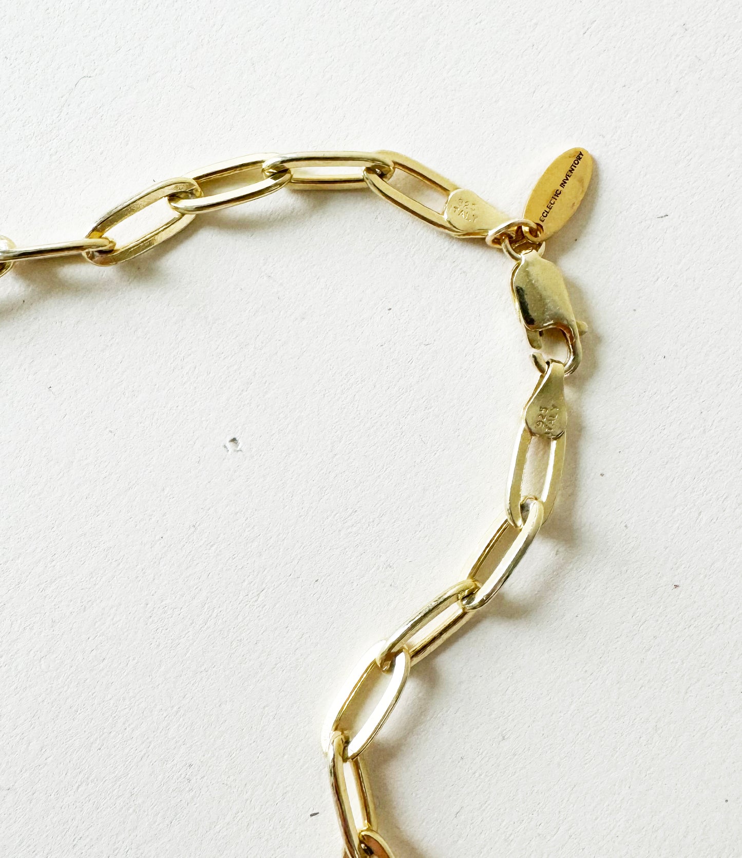 Watch Large Heart Necklace | 925 Gold Vermeil Chain