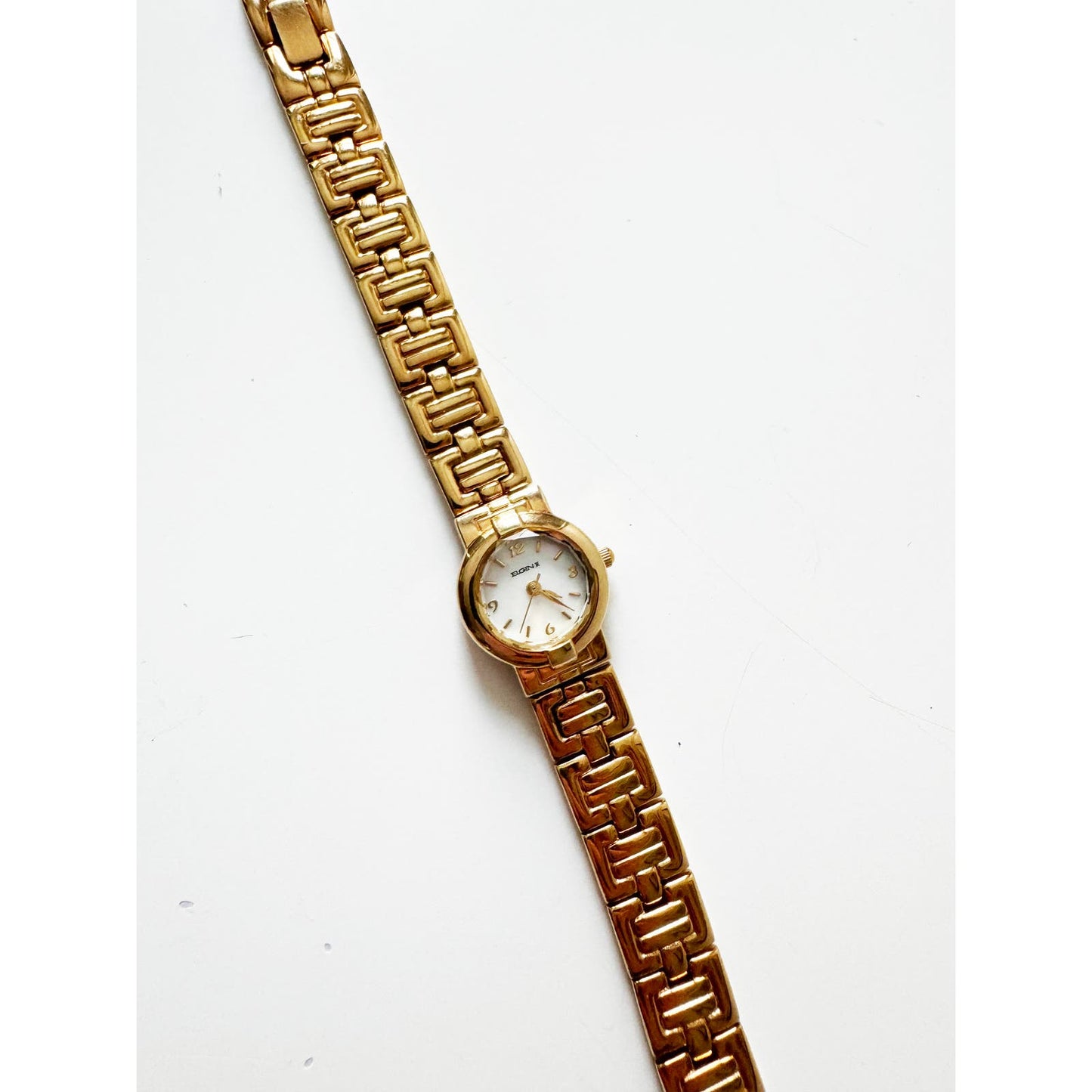Vintage Two Tone Watch with Reversible Band l Elgin