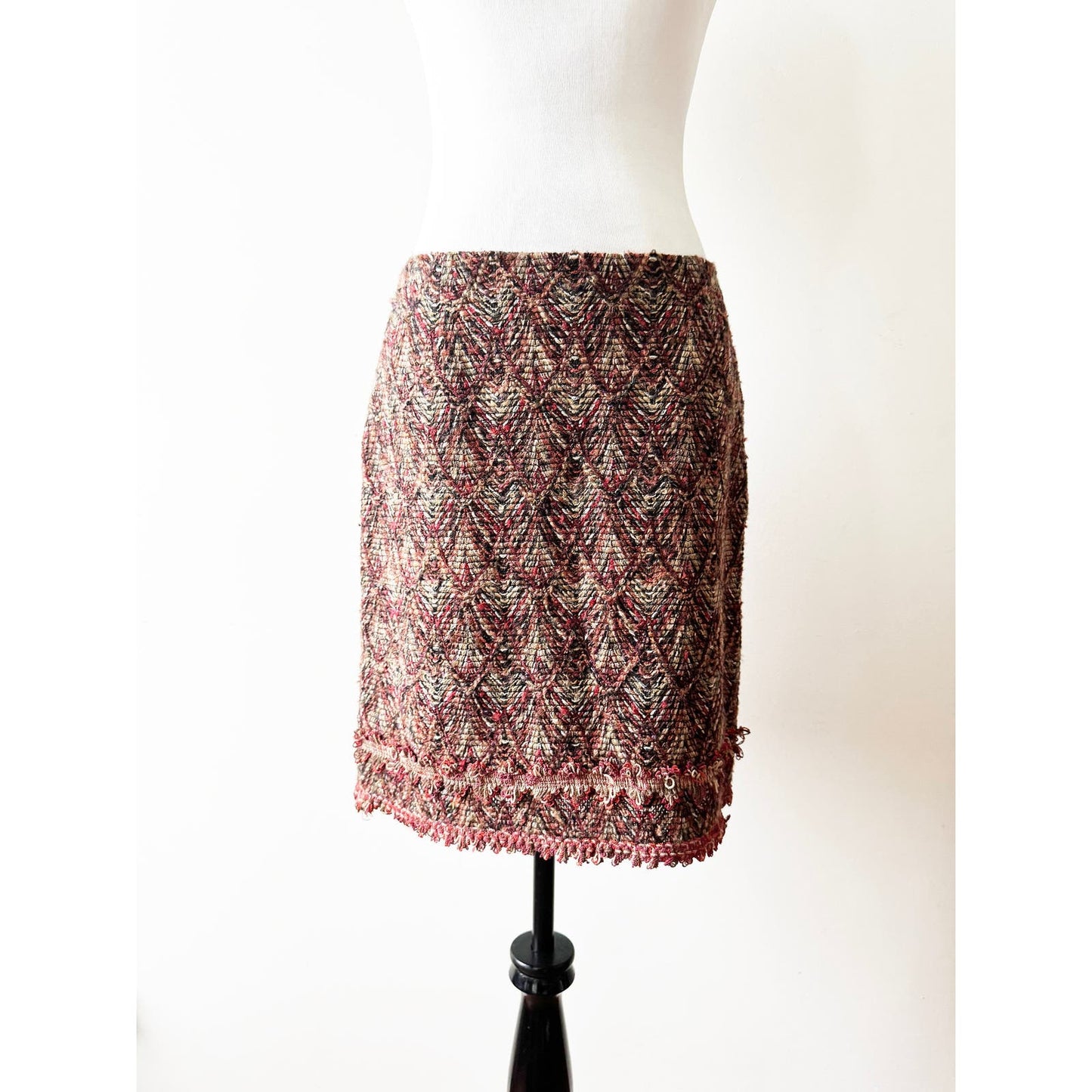 Y2k ANNA SUI Colorful Knit Skirt | Size US 8