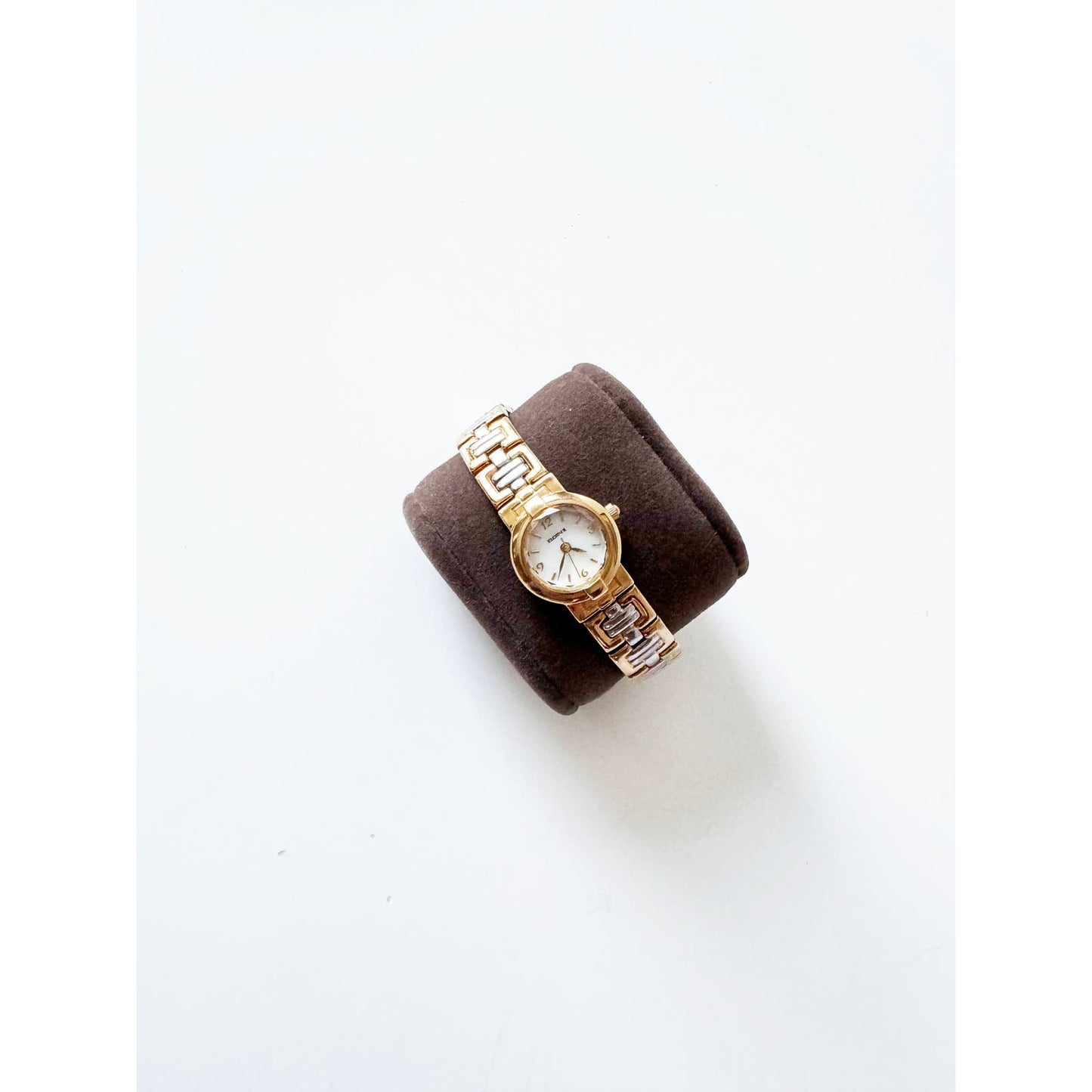 Vintage Two Tone Watch with Reversible Band l Elgin