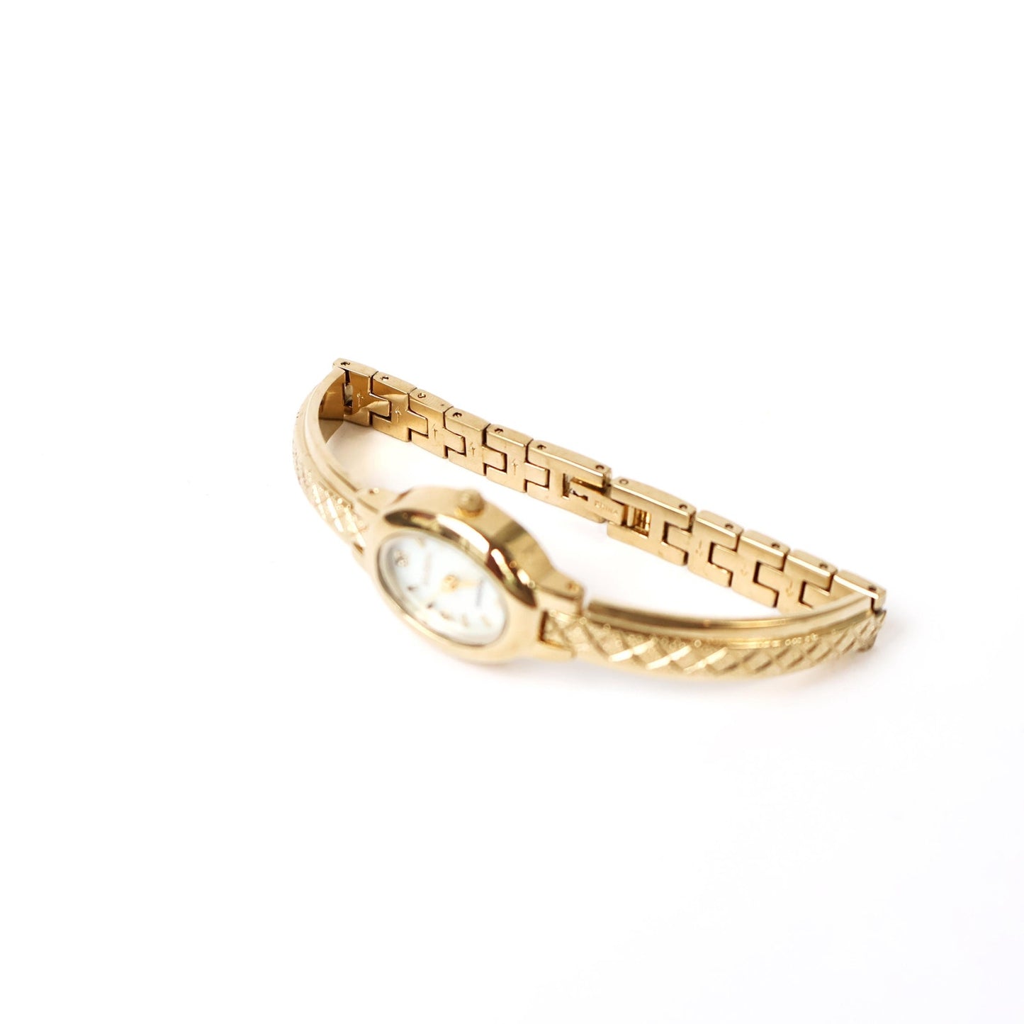 Vintage Gold Watch with Oval Face | ELGIN