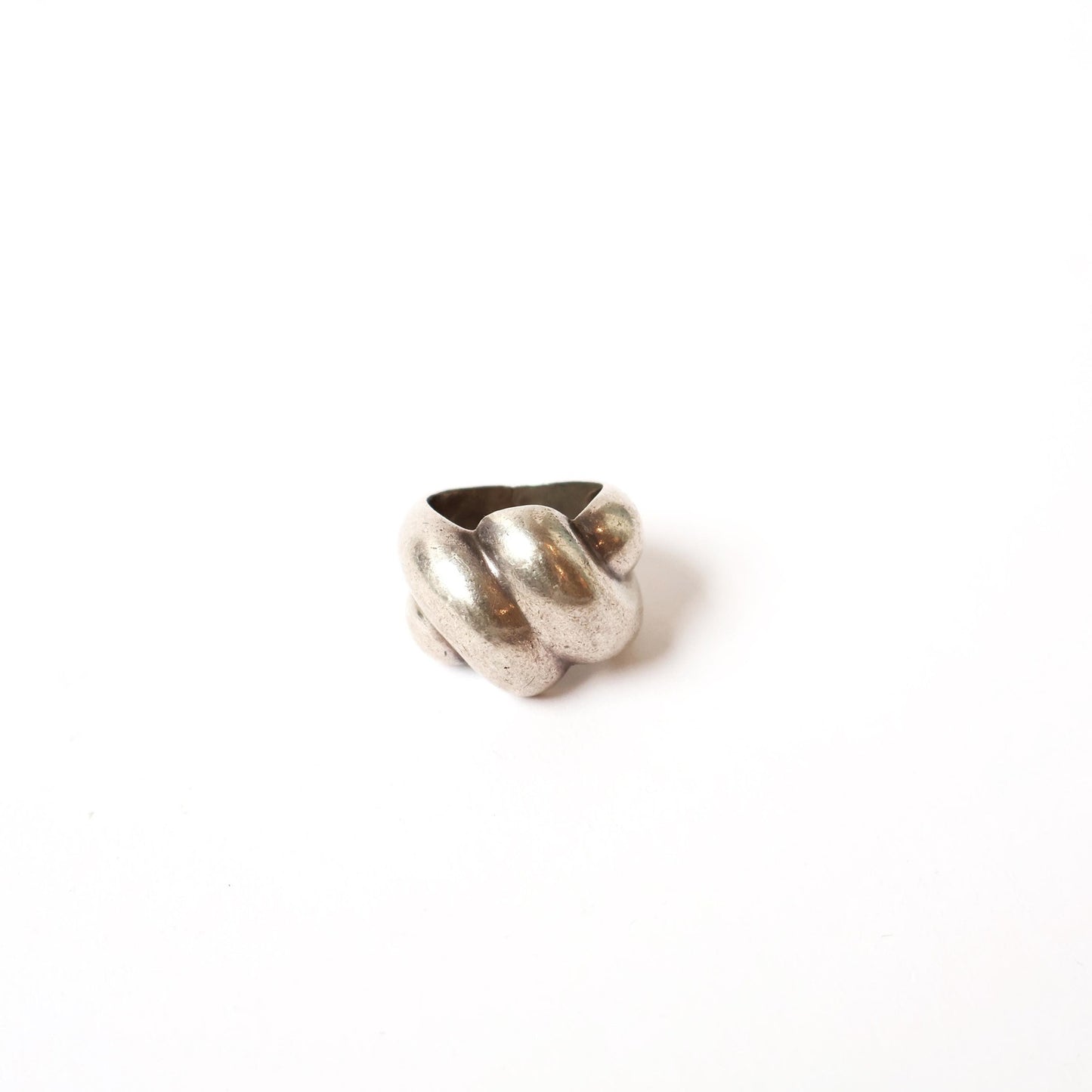 Vintage Chunky Sterling Silver Ring US 6 1/4