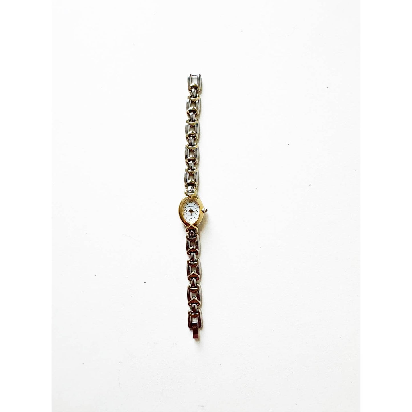 Vintage Two Tone Watch with Band Detail l Sag Harbor