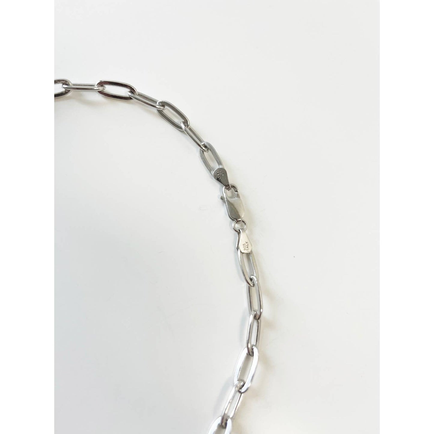 Vintage Watch Charm Necklace | 925 Silver Chain