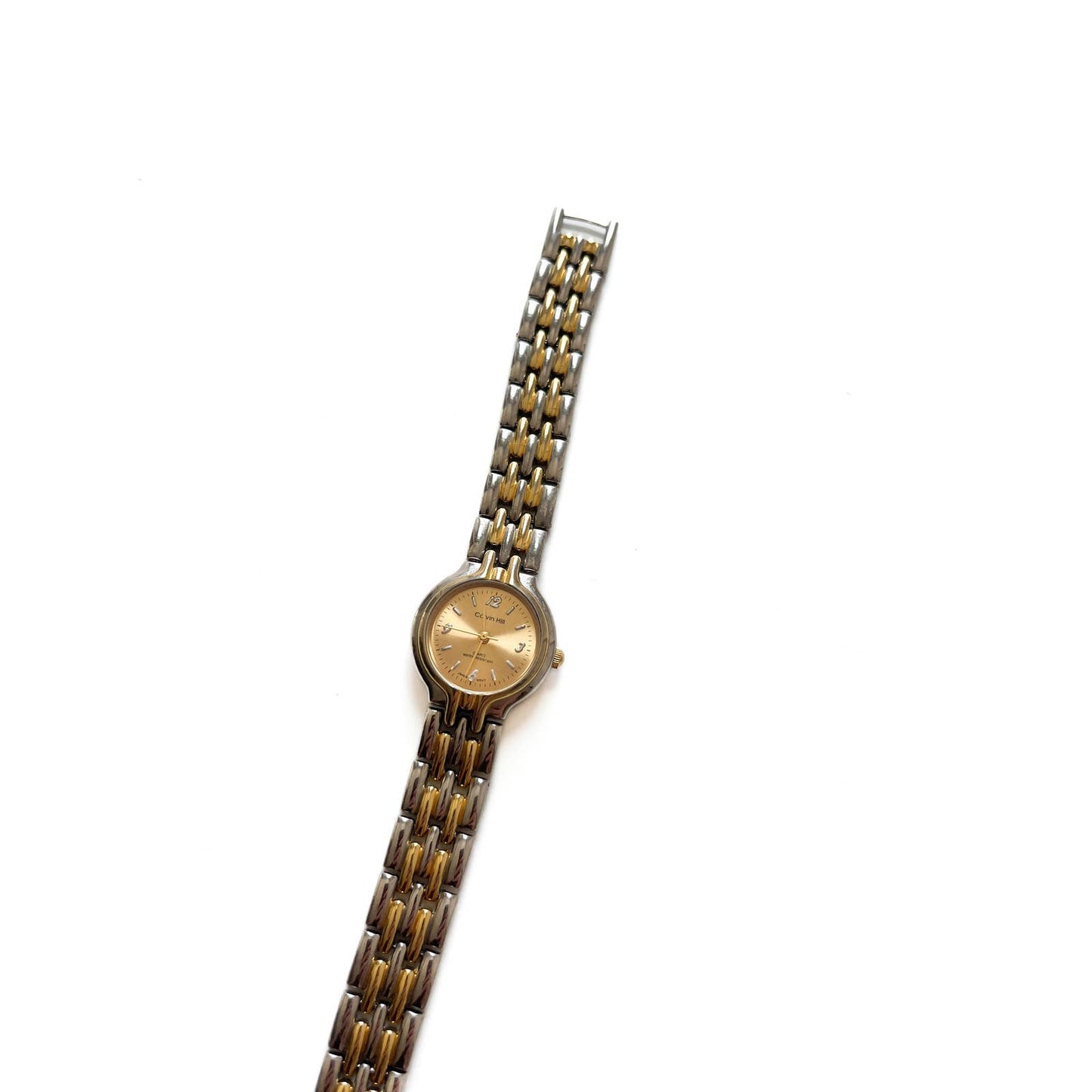 Vintage Two Tone Gold Bracelet Watch