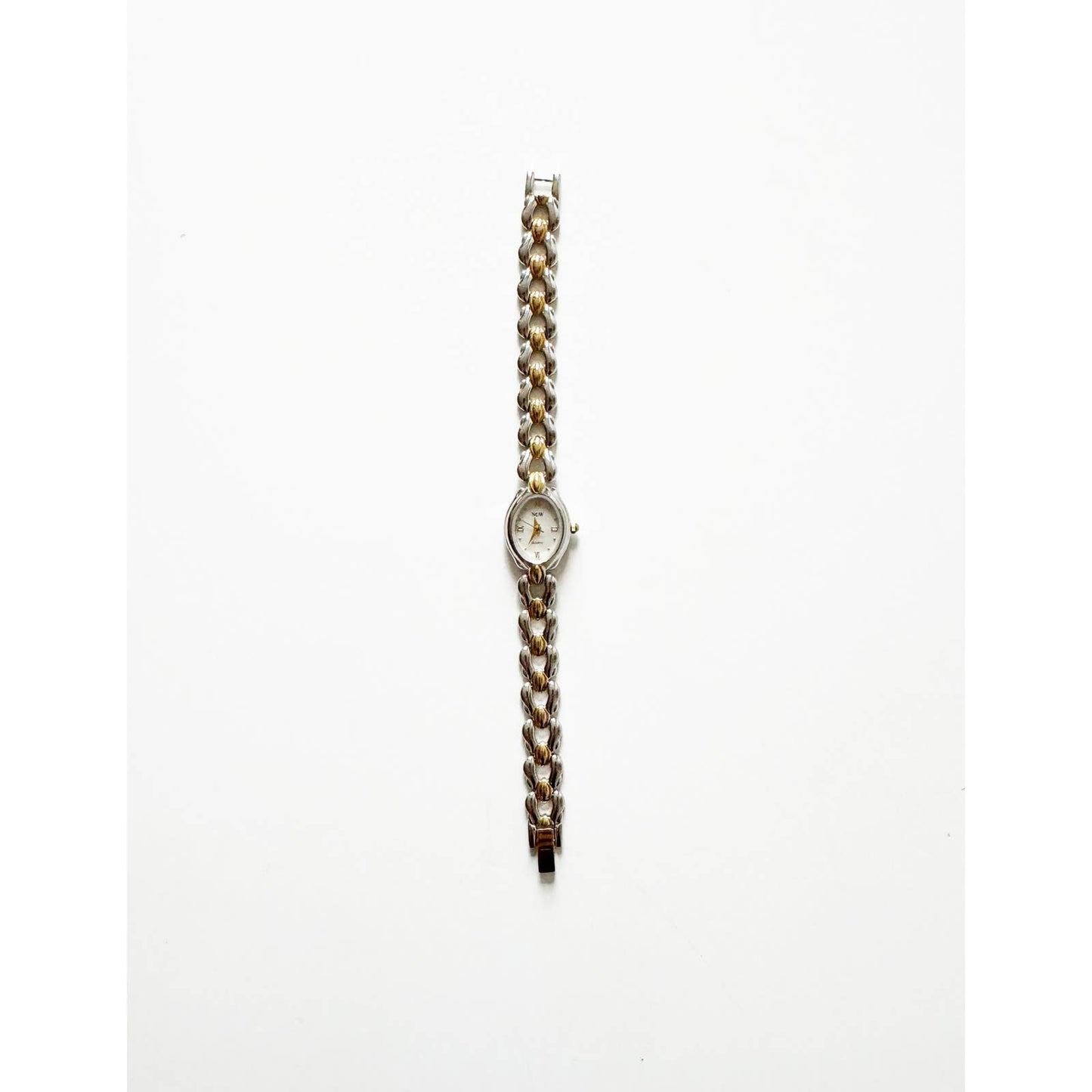 Vintage Small Gold Watch with Oval Face | Elgin