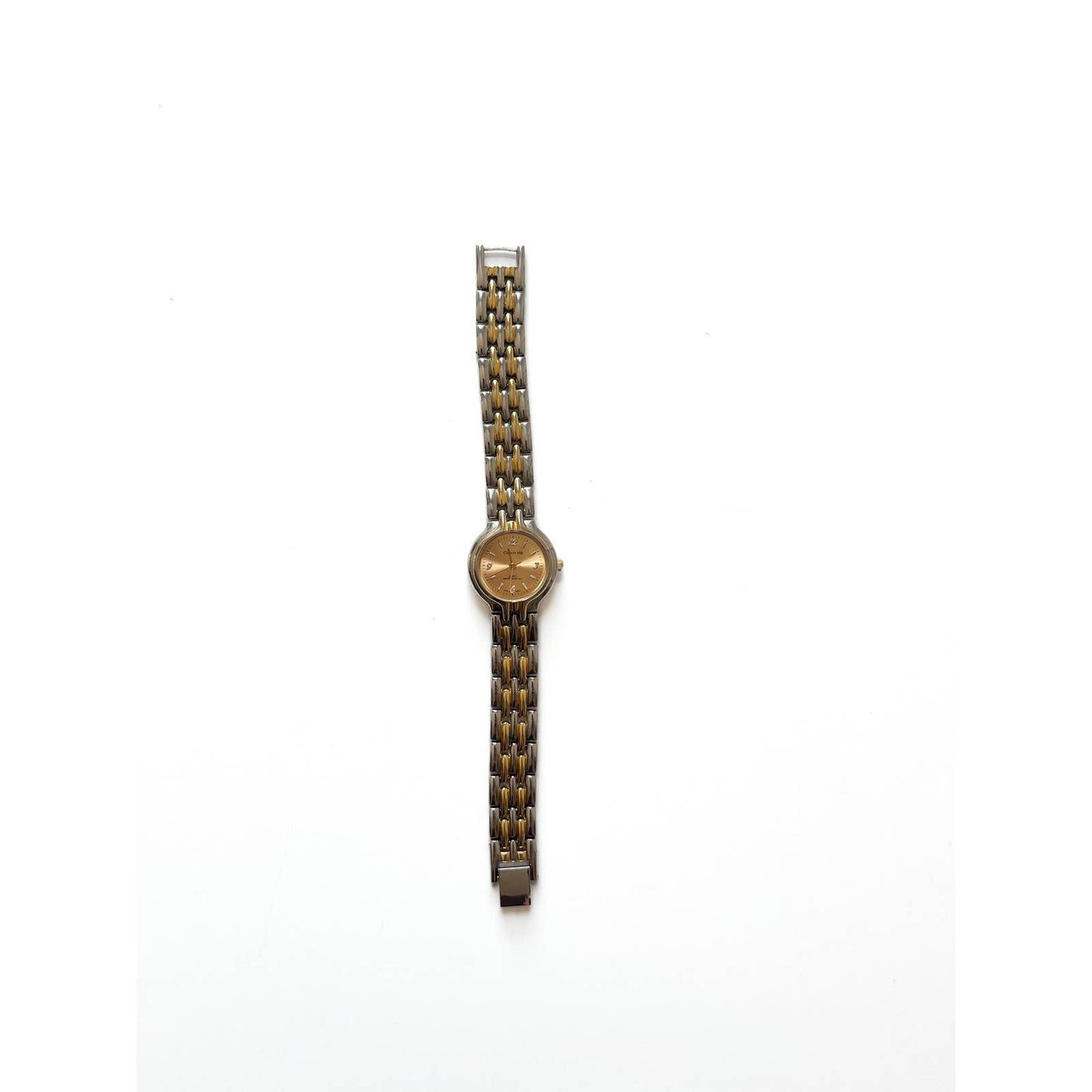 Vintage Two Tone Gold Bracelet Watch