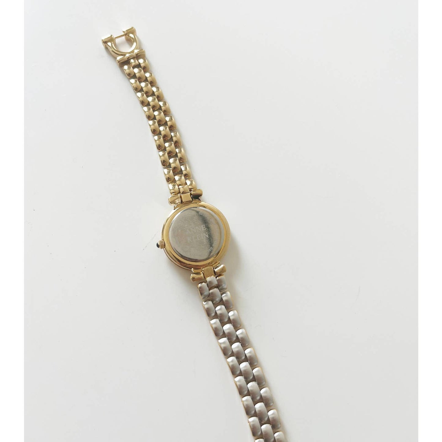 Vintage Anne Klein Gold and Silver Watch with New Battery