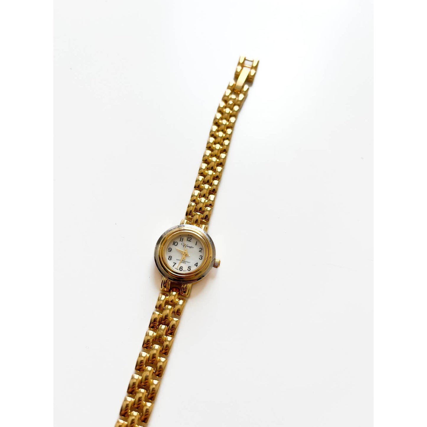Vintage Gold Two Tone Bracelet Watch