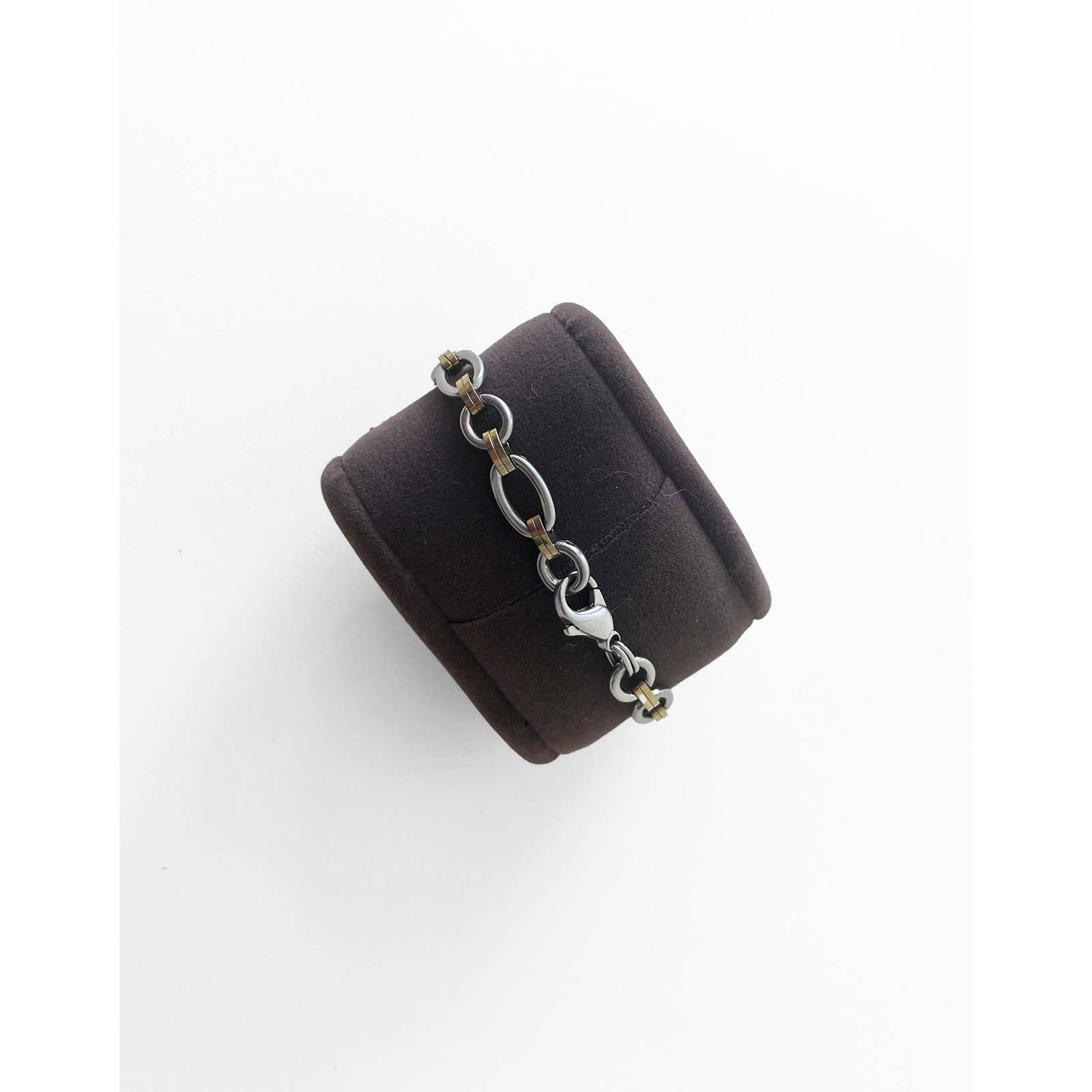 Vintage Two Tone 90s Watch | Eco Drive Citizen Bracelet