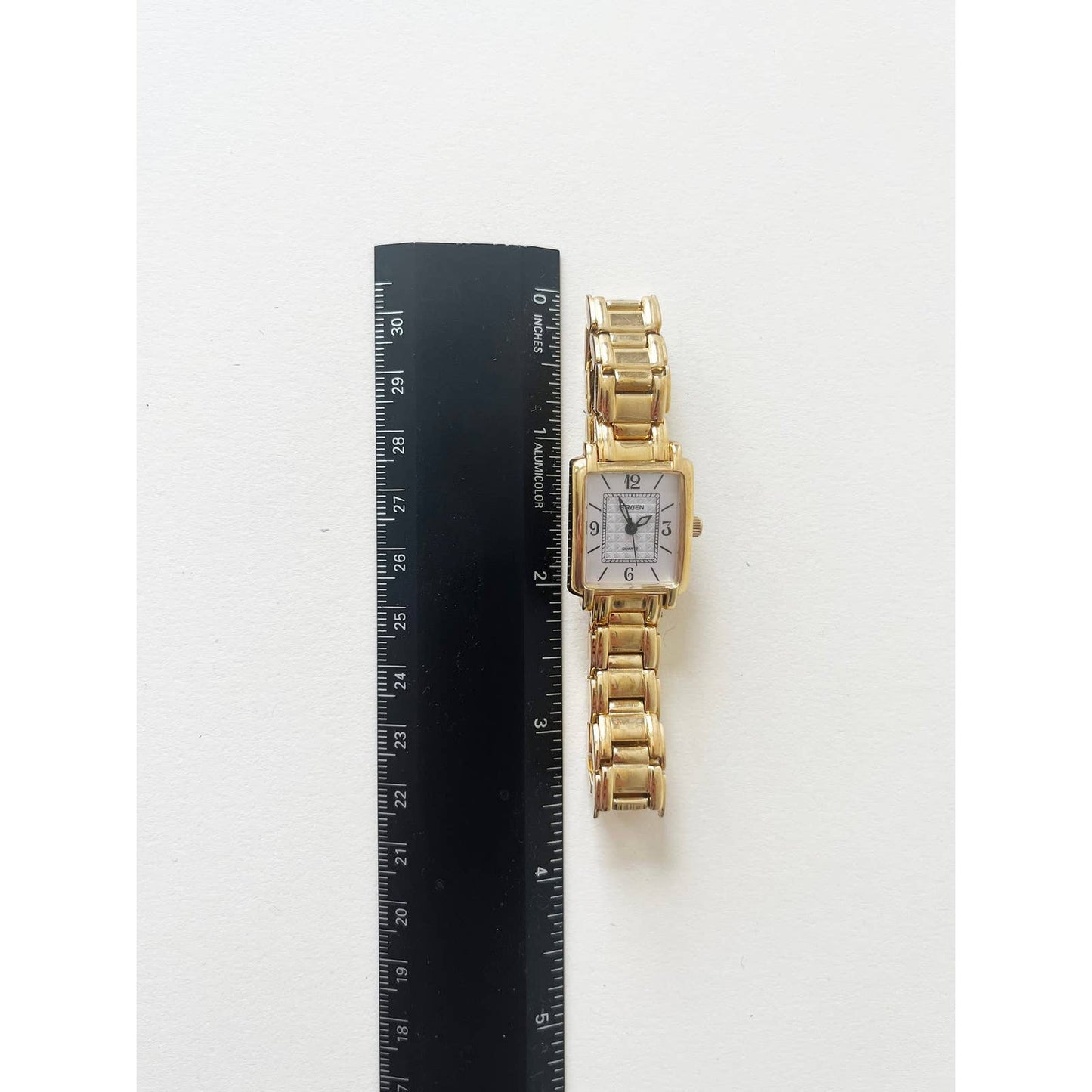 Vintage Gold Watch with Pearl Face | Gruen