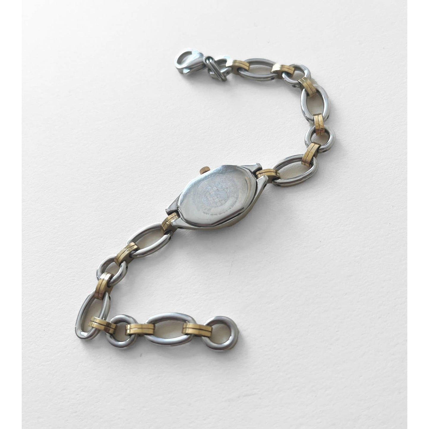 Vintage Two Tone 90s Watch | Eco Drive Citizen Bracelet