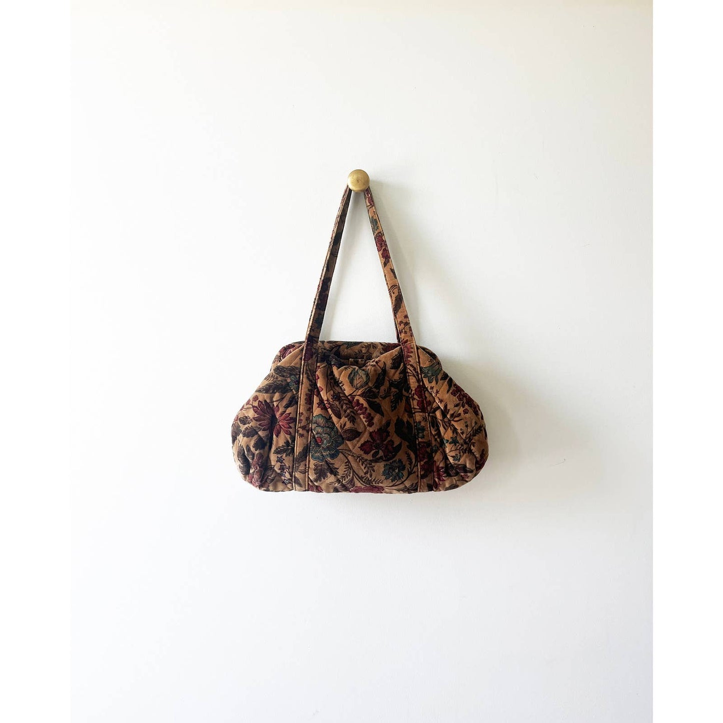Vintage Velvet Floral Large Handbag | Richmark Purse
