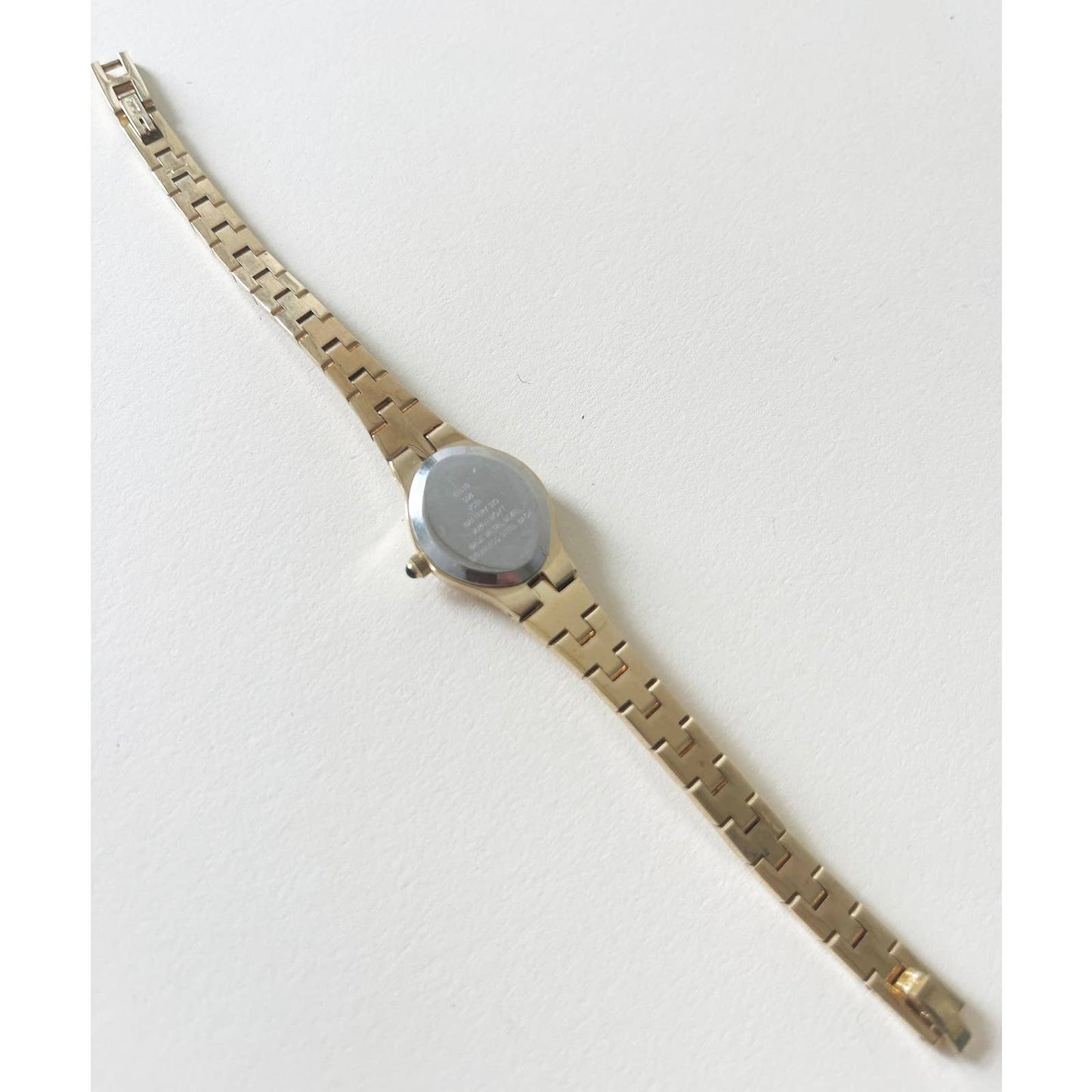 Vintage Gold Watch with Pearl Face