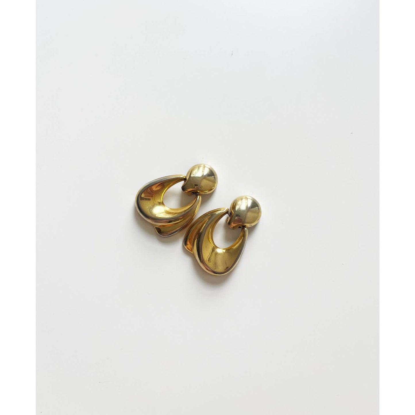 Vintage Clip On Statement Earrings