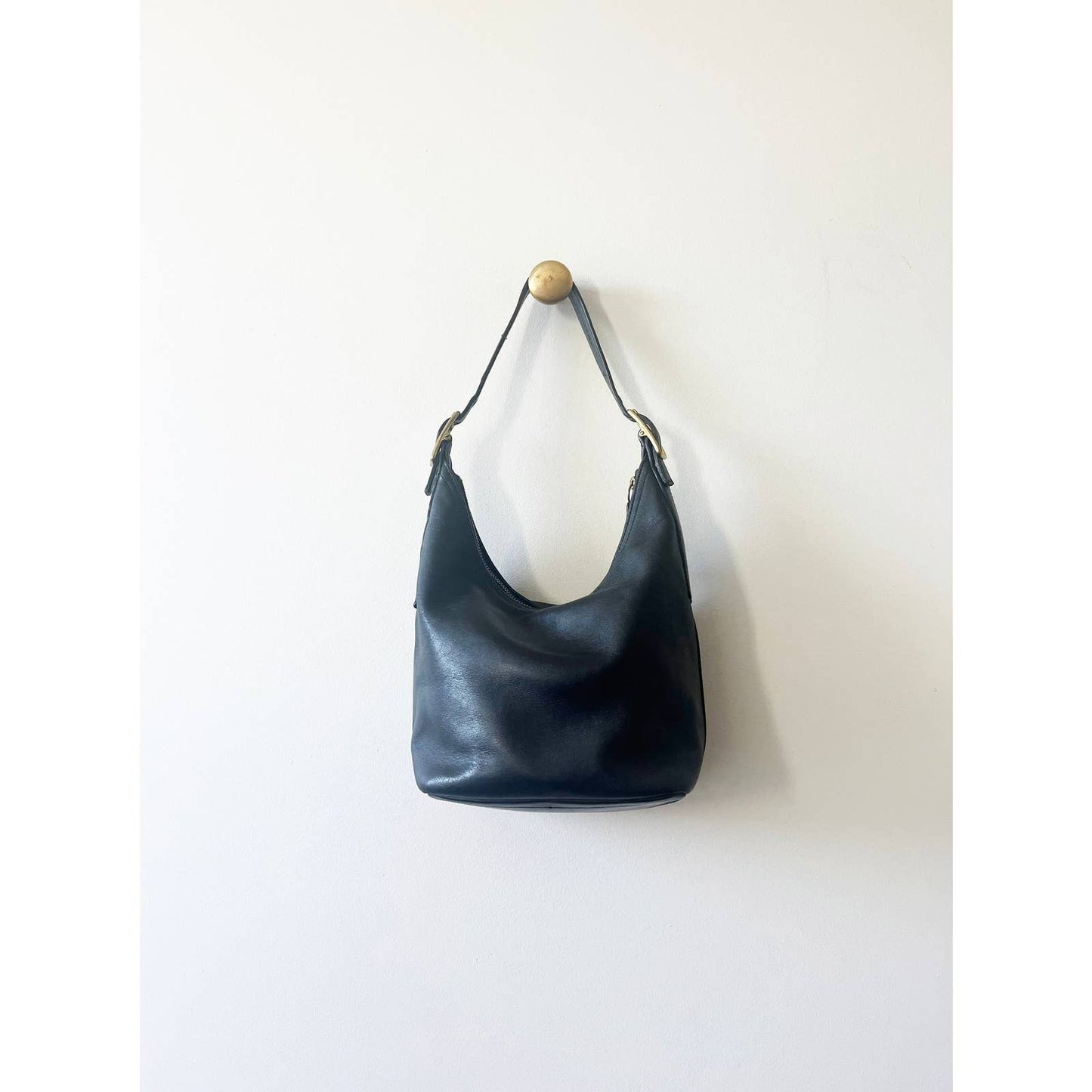 Vintage 90s Black Ergo Coach Purse