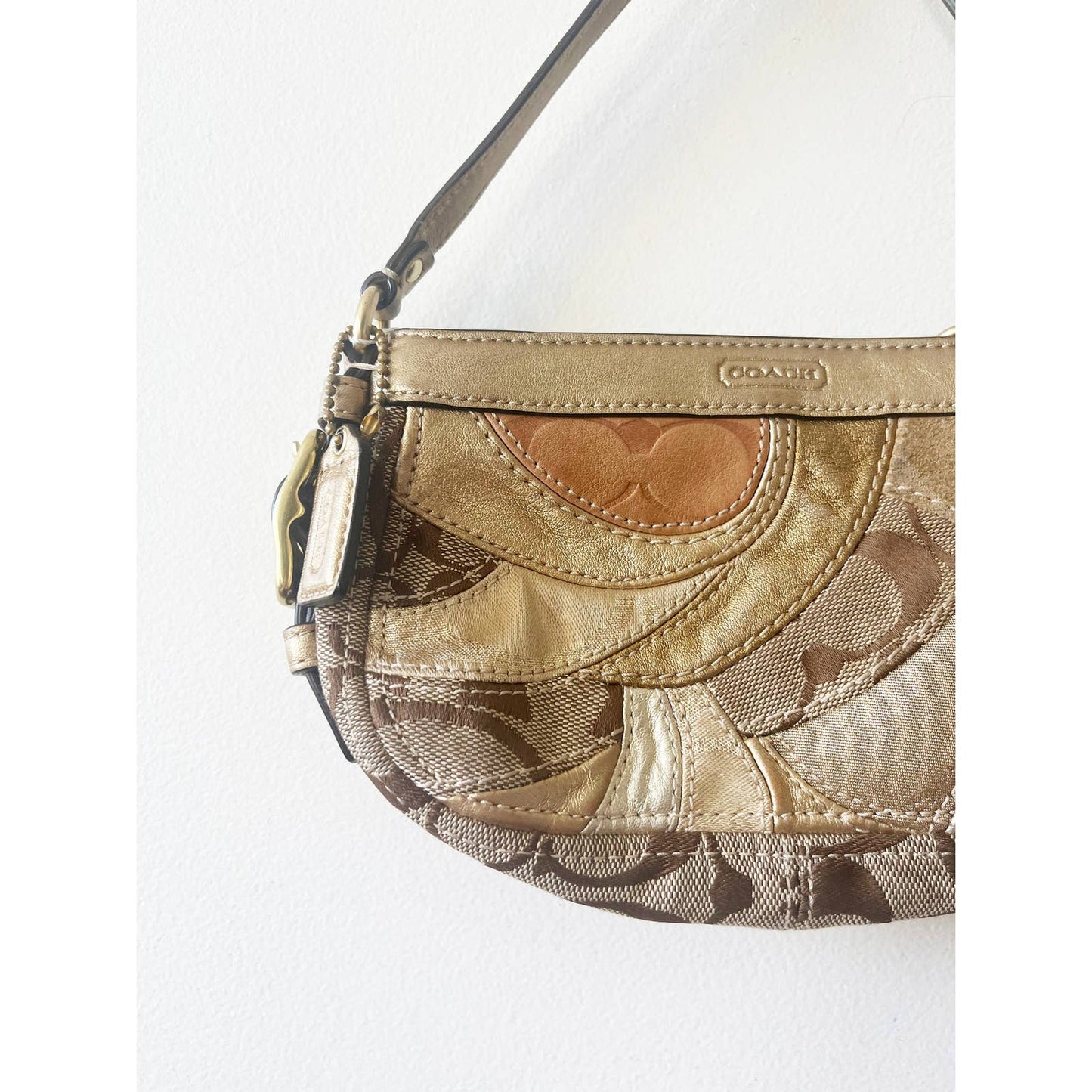 Vintage Coach Patchwork Mini Bag