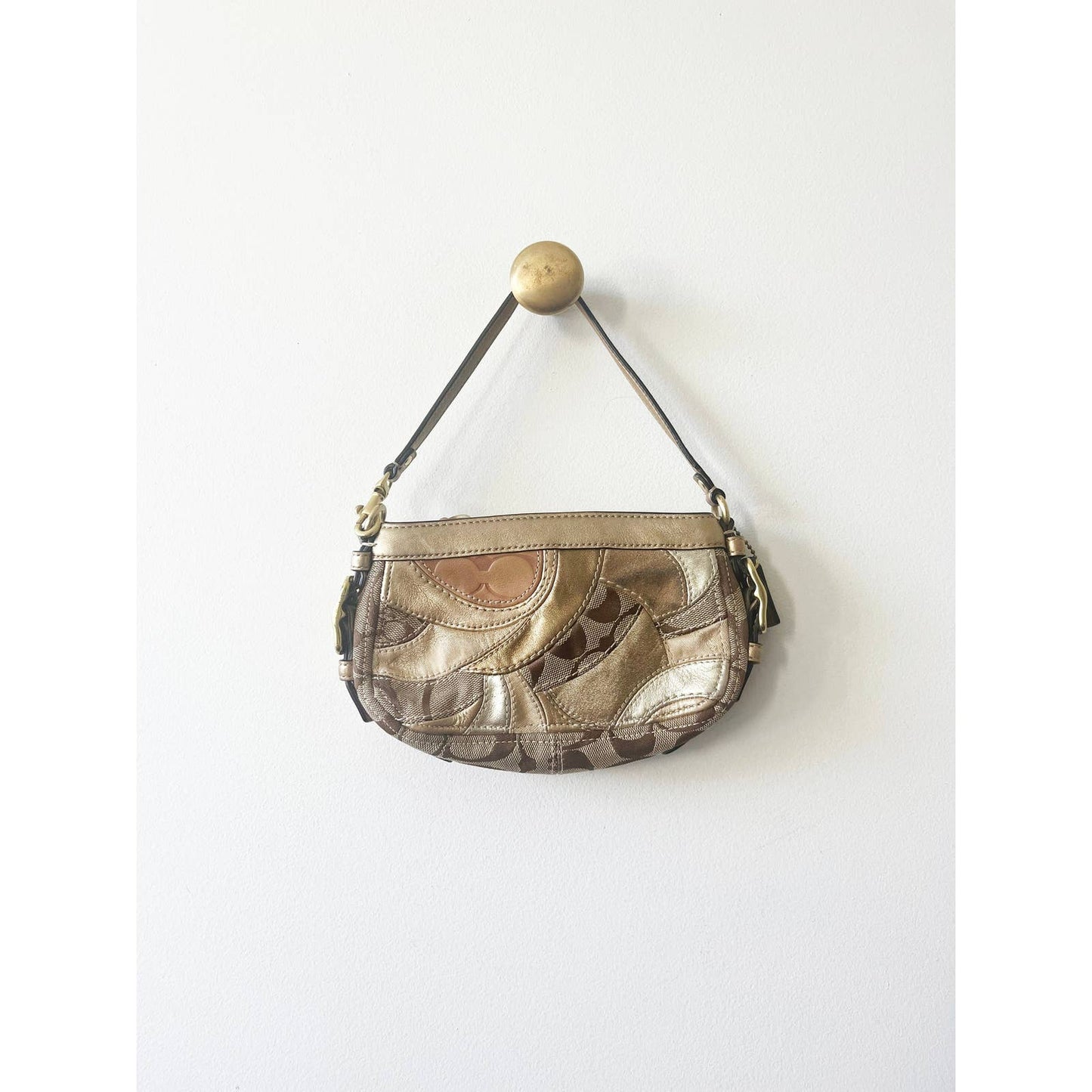 Vintage Coach Patchwork Mini Bag