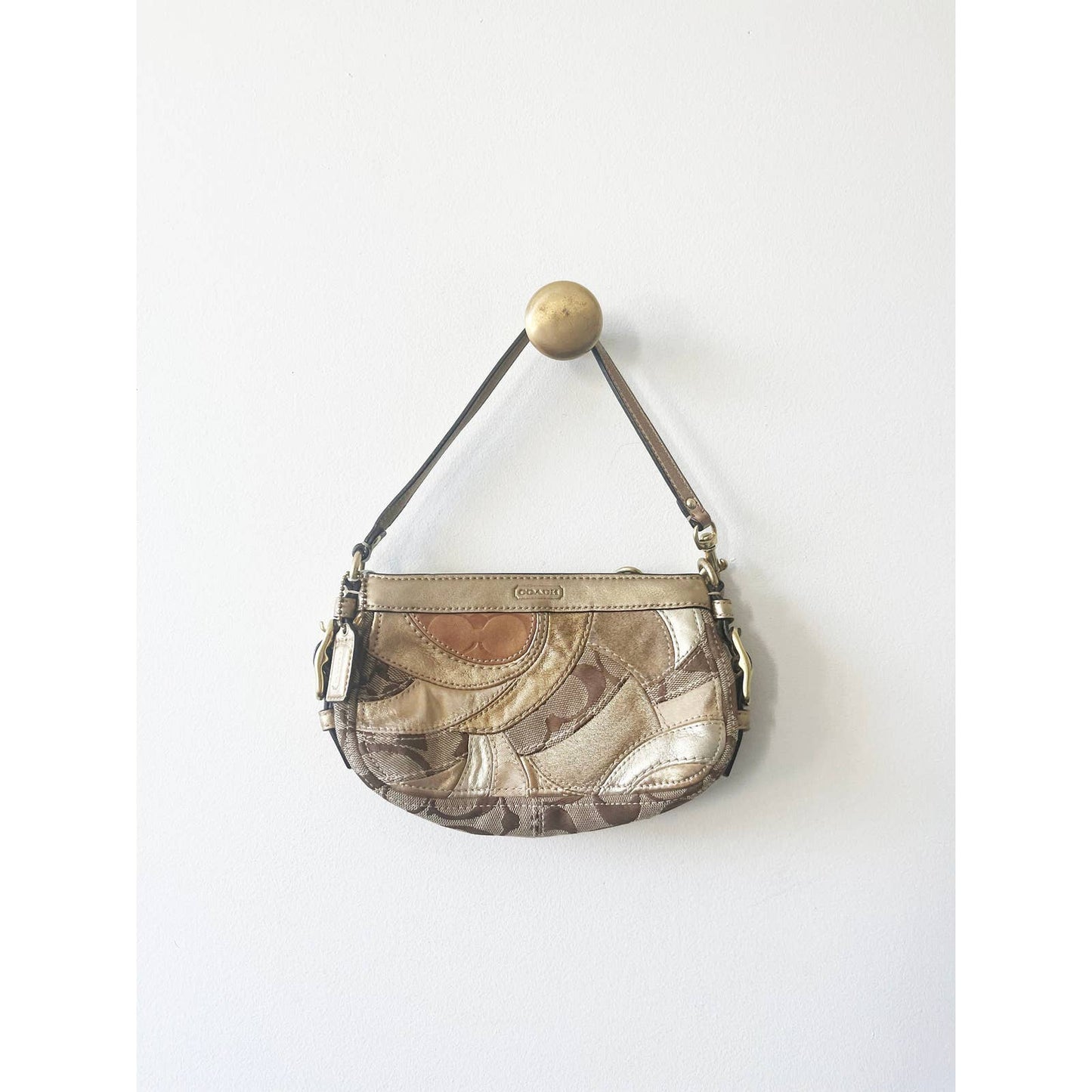 Vintage Coach Patchwork Mini Bag