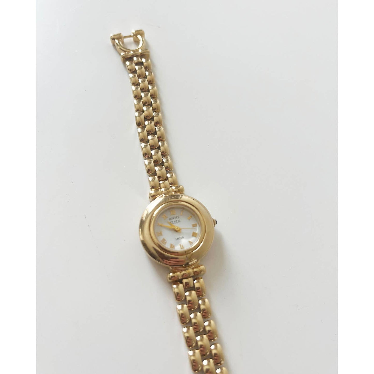 Vintage Anne Klein Gold and Silver Watch with New Battery