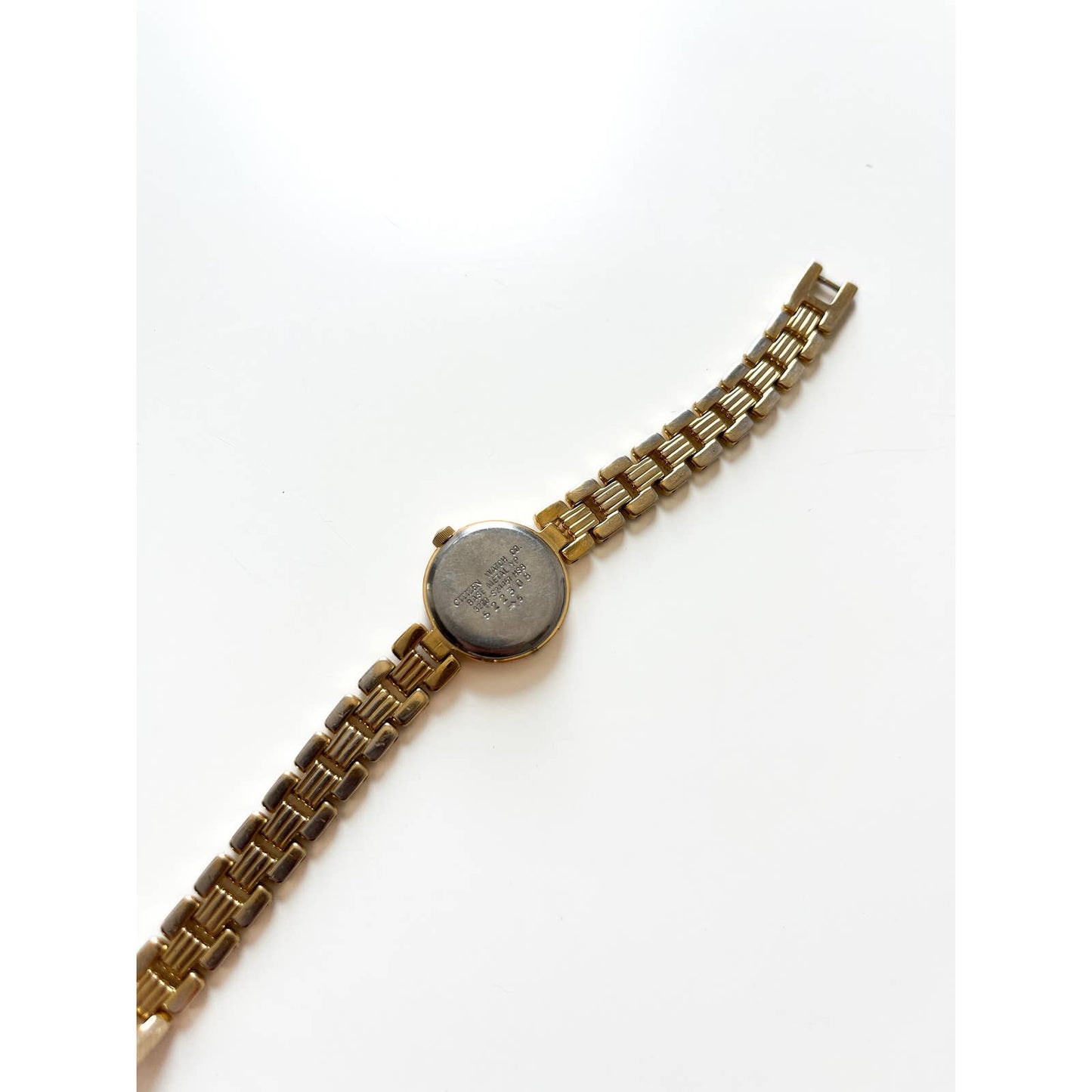 Vintage Gold Citizen Watch Chainlink