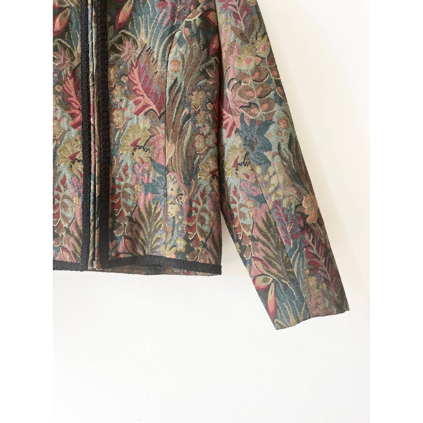 Vintage 90's Blue Tapestry Jacket Blazer
