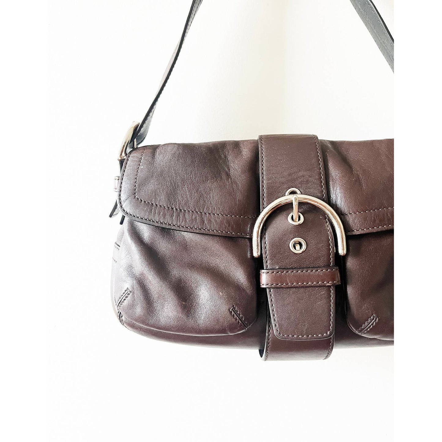 Coach Vintage Brown Y2K Soho Purse