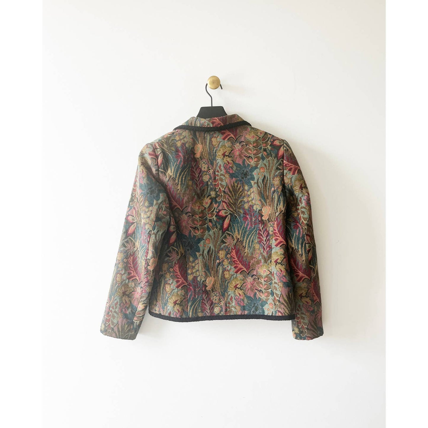 Vintage 90's Blue Tapestry Jacket Blazer