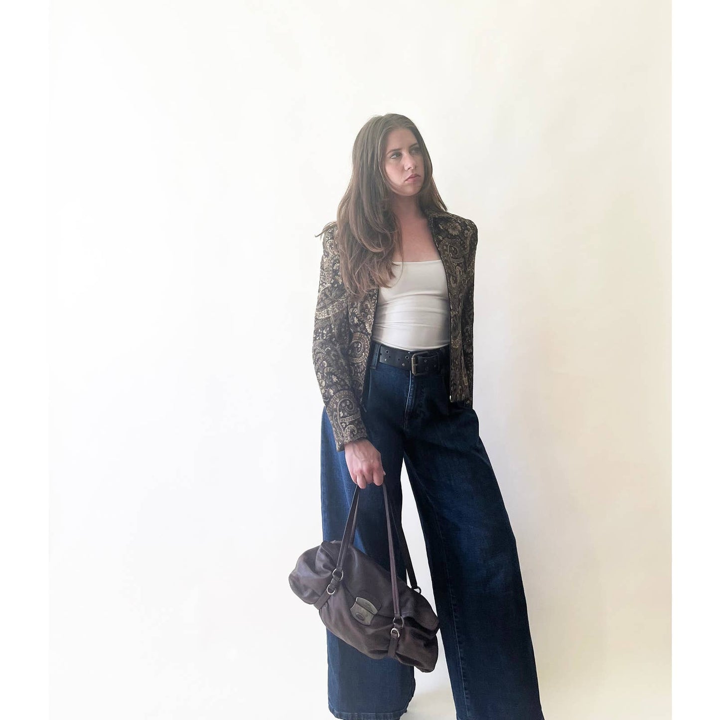 Vintage 90's Tapestry Paisly Jacket Blazer