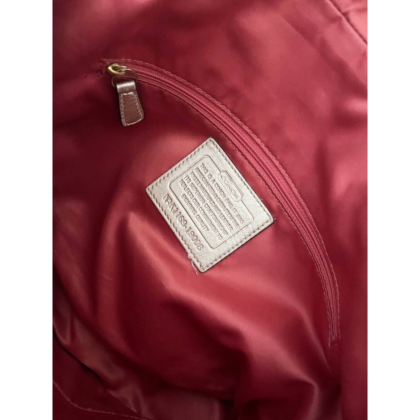 Vintage Y2k Coach Silver Shoulder Bag