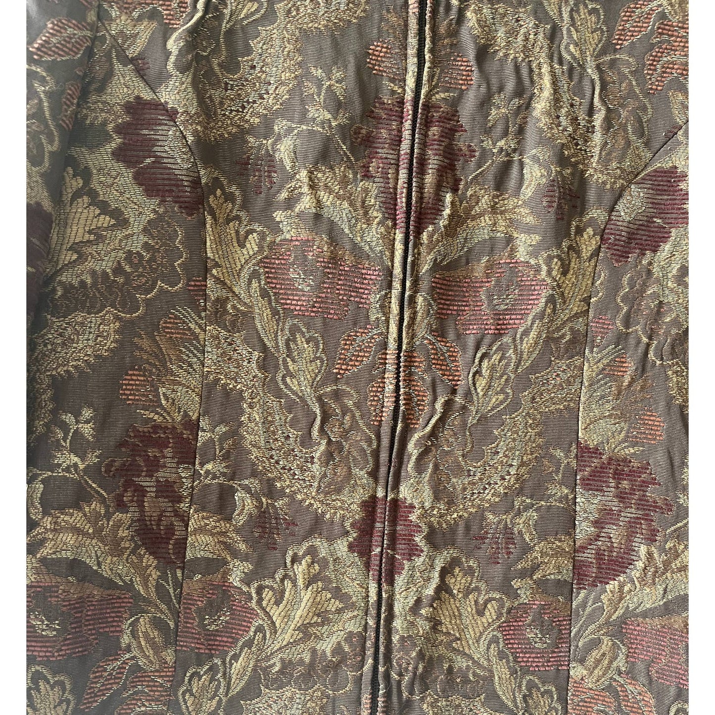 Vintage 90's Gold Tapestry Jacket Blazer