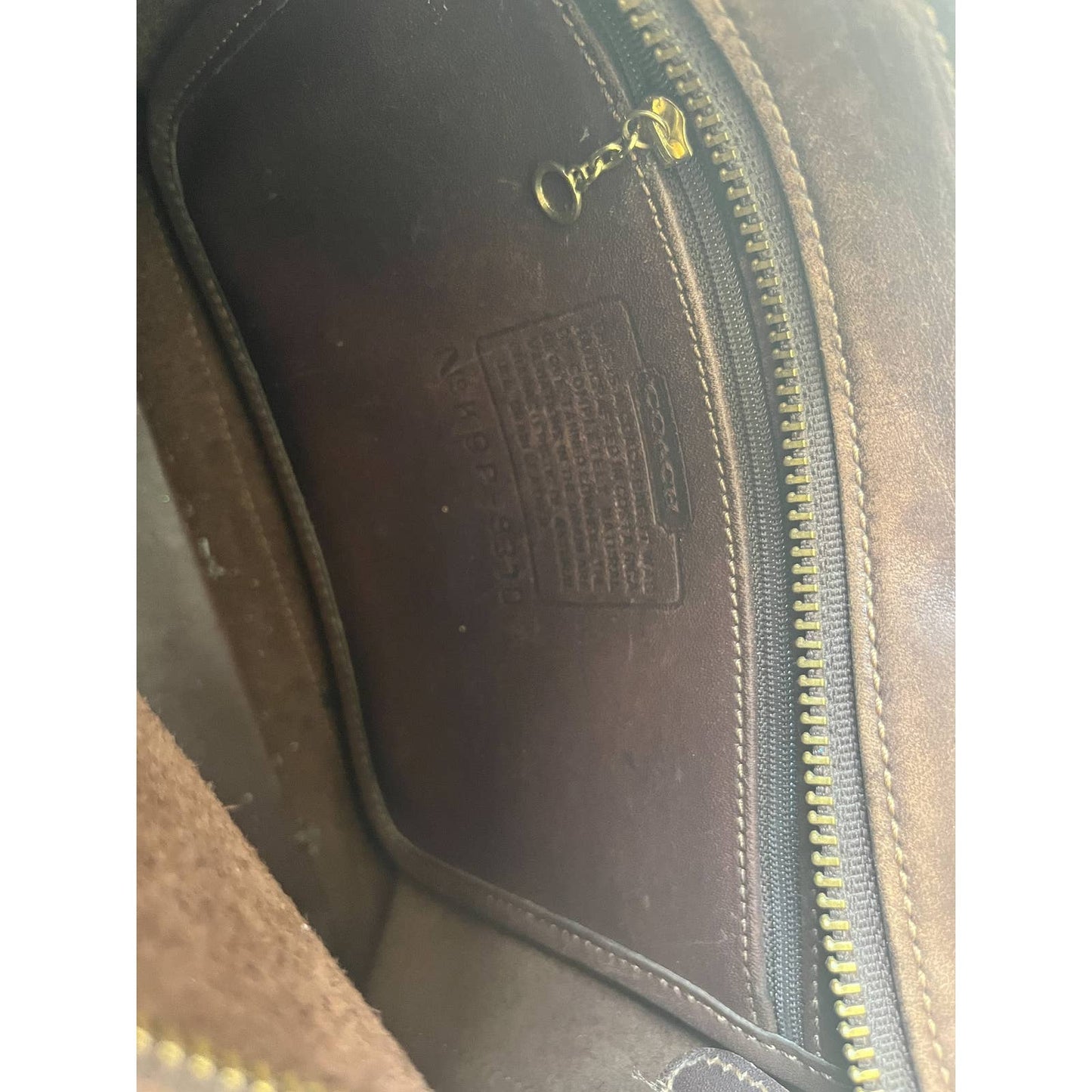 Coach Vintage Brown Legacy 90s Shoulder Handbag