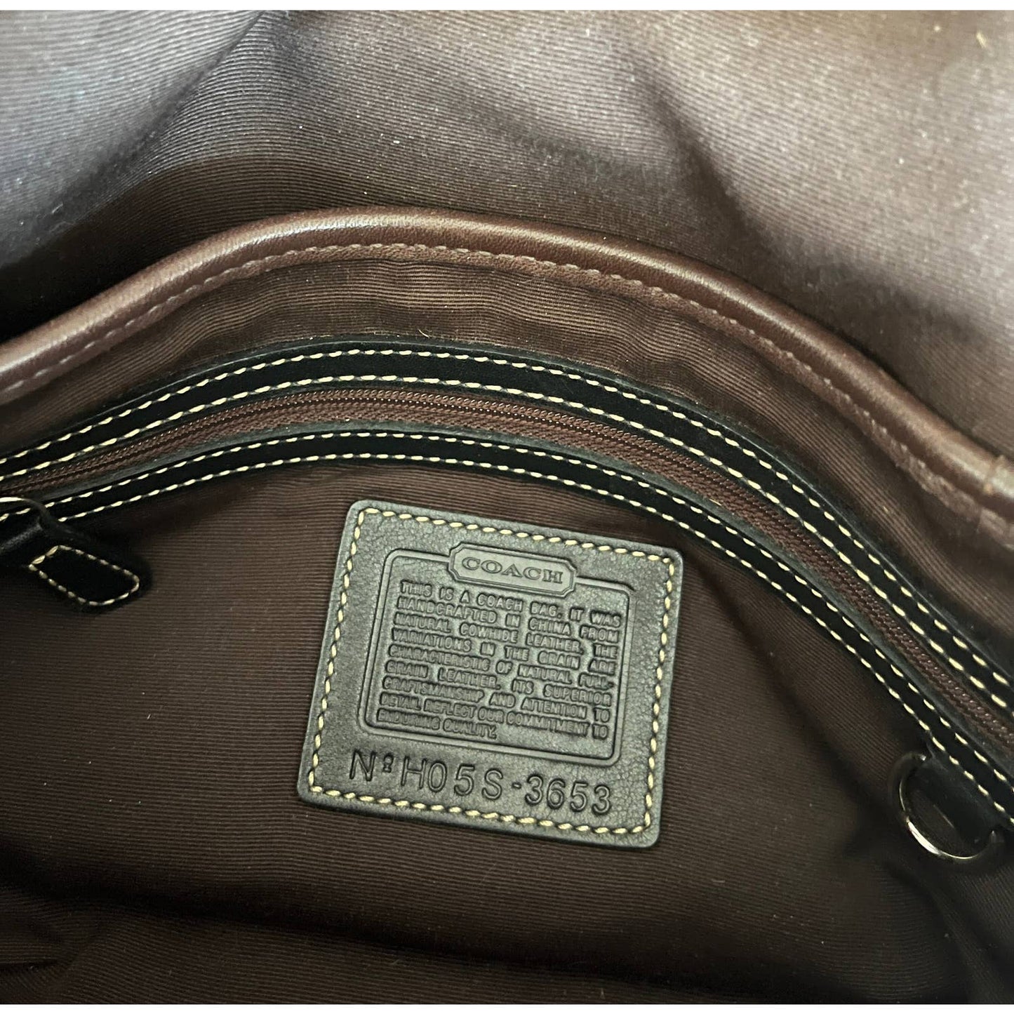 Coach Vintage Brown Y2K Soho Purse