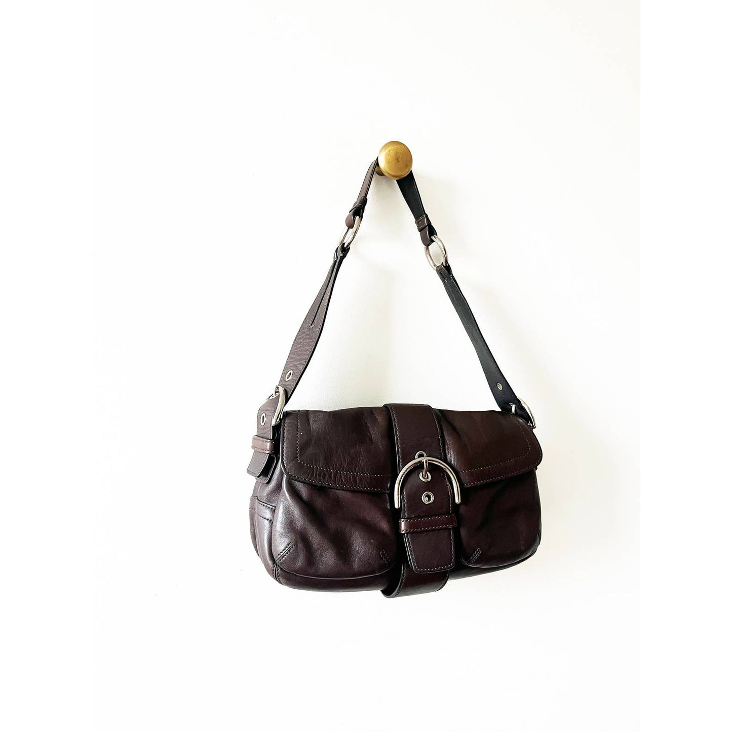 Coach Vintage Brown Y2K Soho Purse
