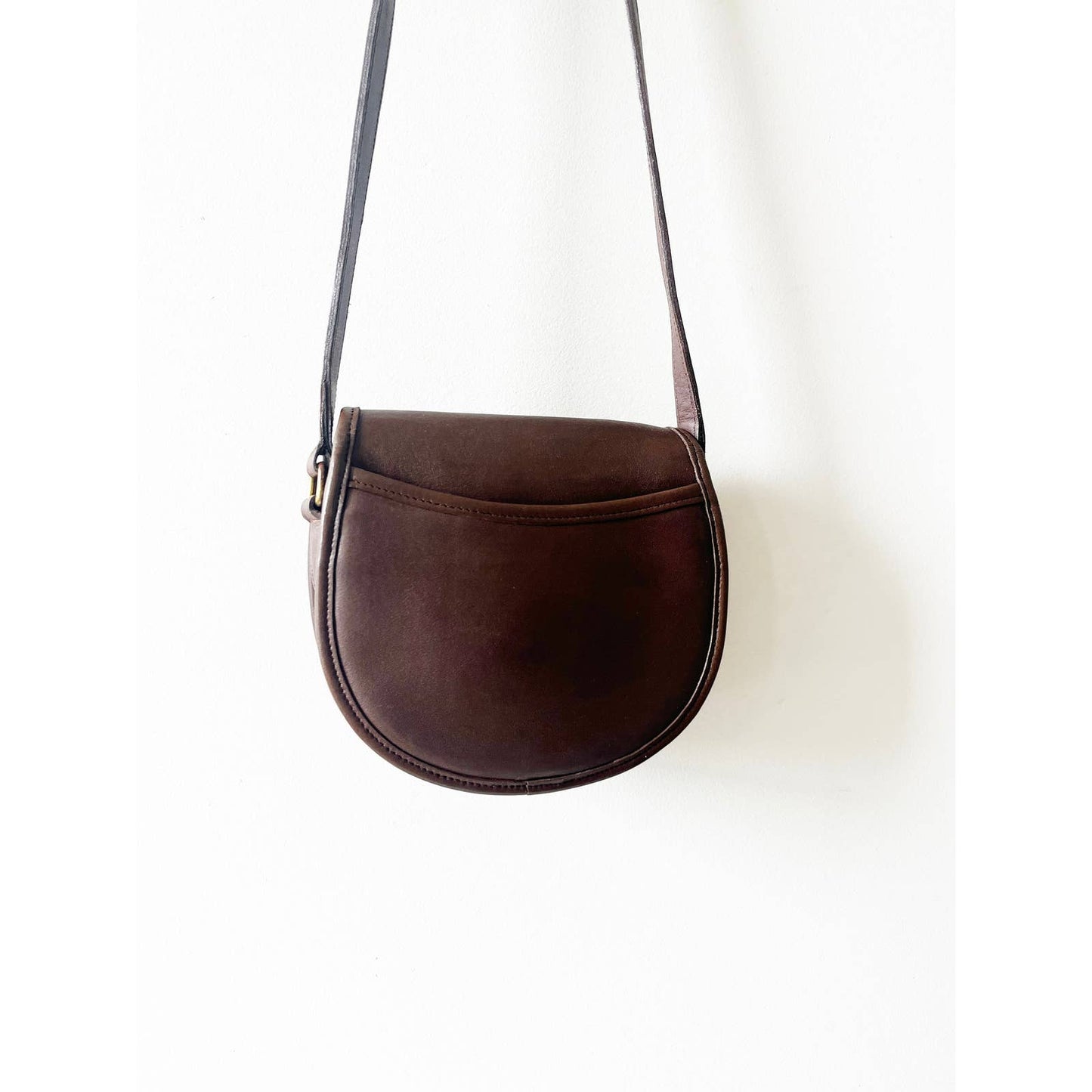 Vintage Coach Brown Legacy Watson Crossbody Bag No 9981
