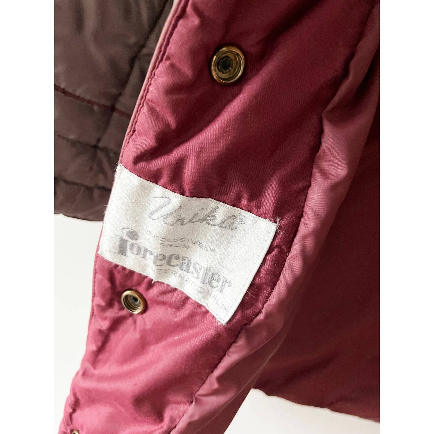 Vintage Purple Puffer Jacket