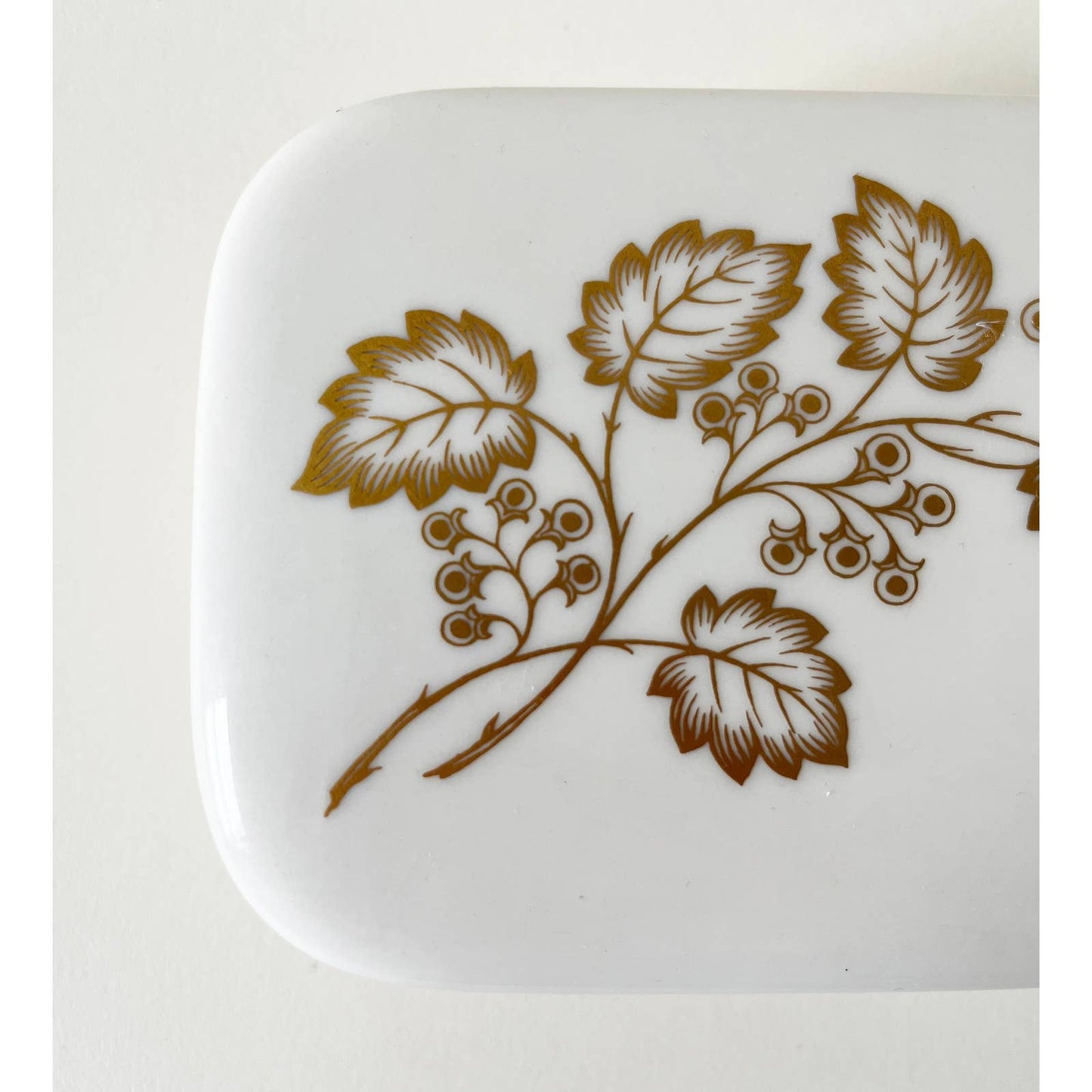 Vintage Lenox Flower Ceramic Jewelry Box
