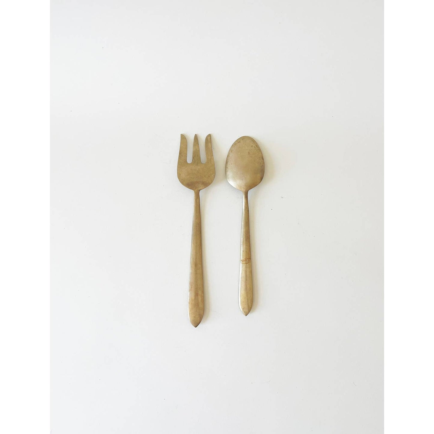 Vintage Brass Serving Utensils