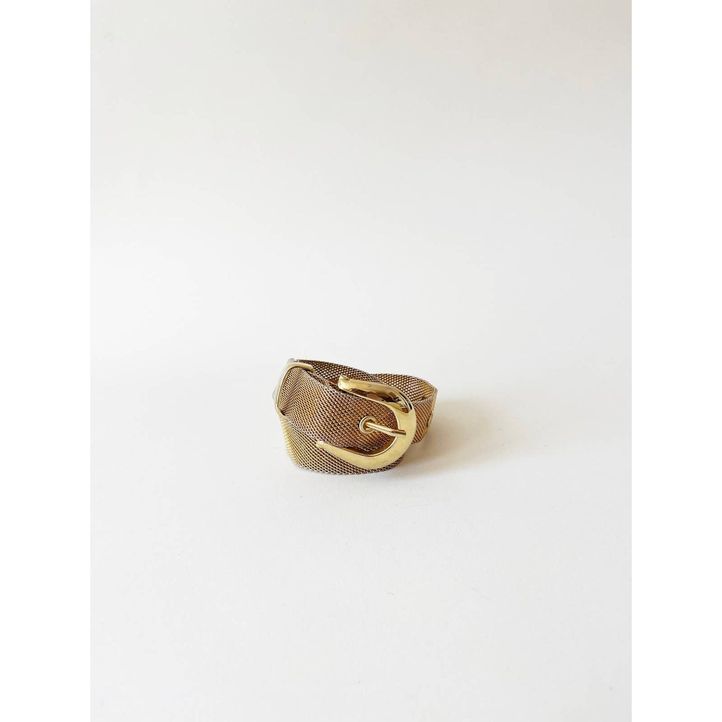 Vintage Gold Metal Statement Belt