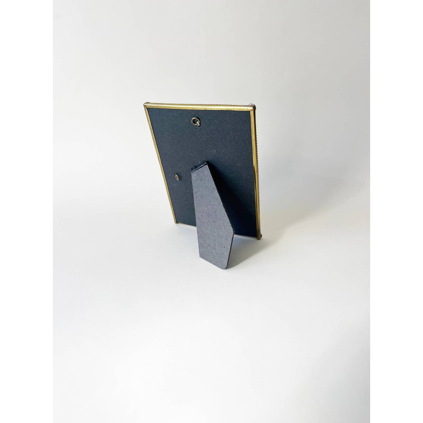Vintage Thin Edge Brass Picture Frame 5 x 7