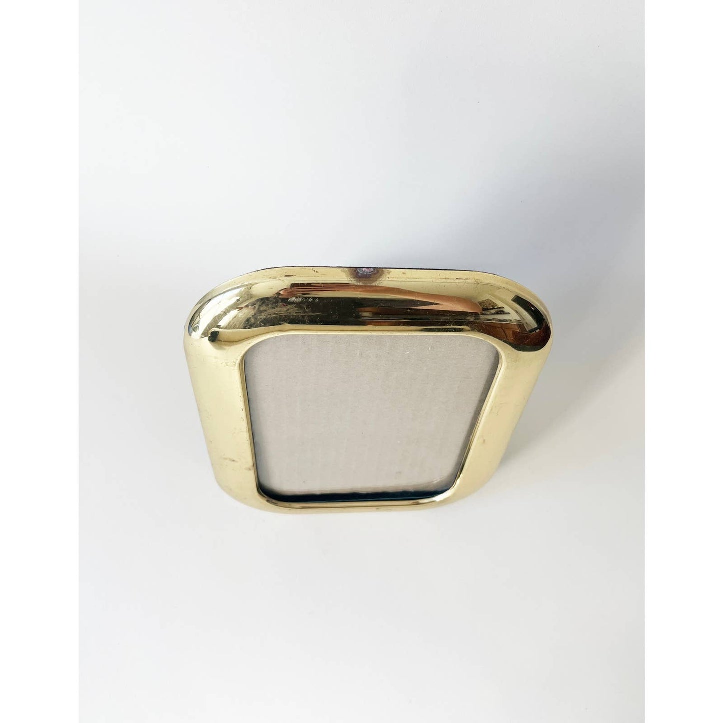 Vintage Modernist Brass Table Frame