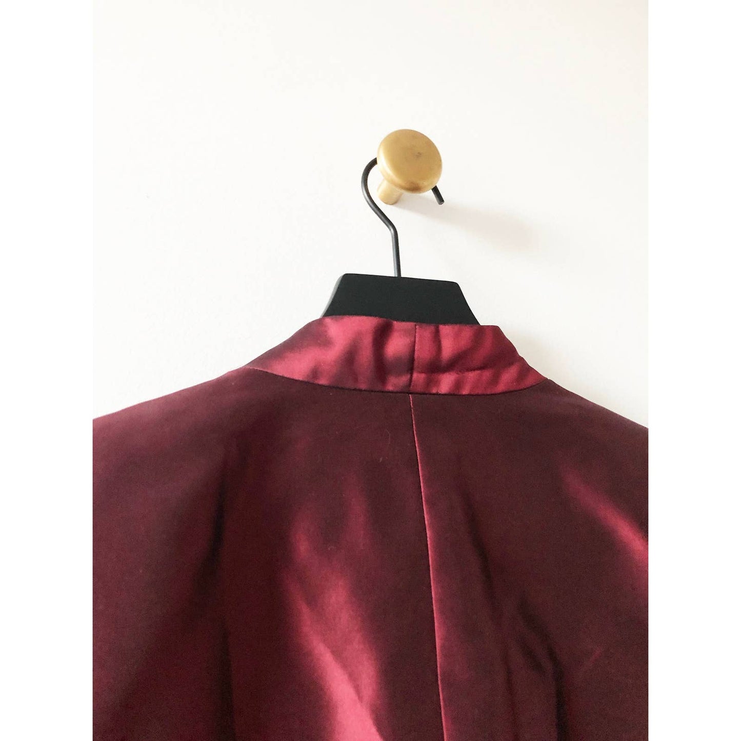 Vintage 90s Maroon Iridescent Top