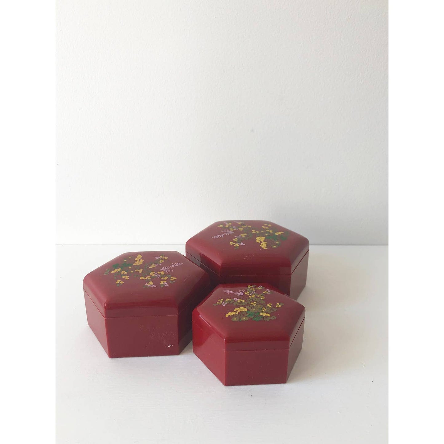 Vintage Decorative Stacking Boxes