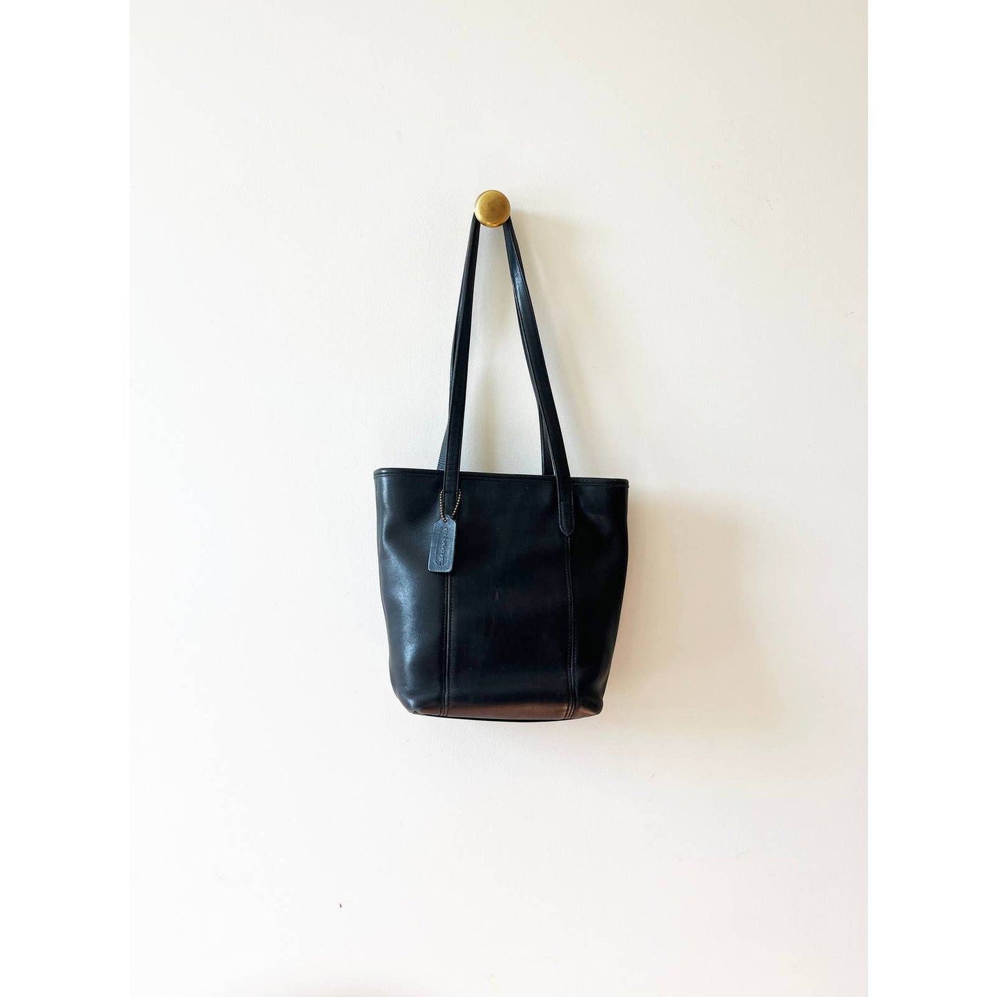 Vintage Coach Black 90s Shoulder Bag