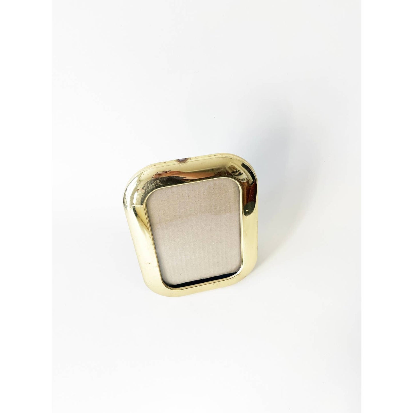 Vintage Modernist Brass Table Frame