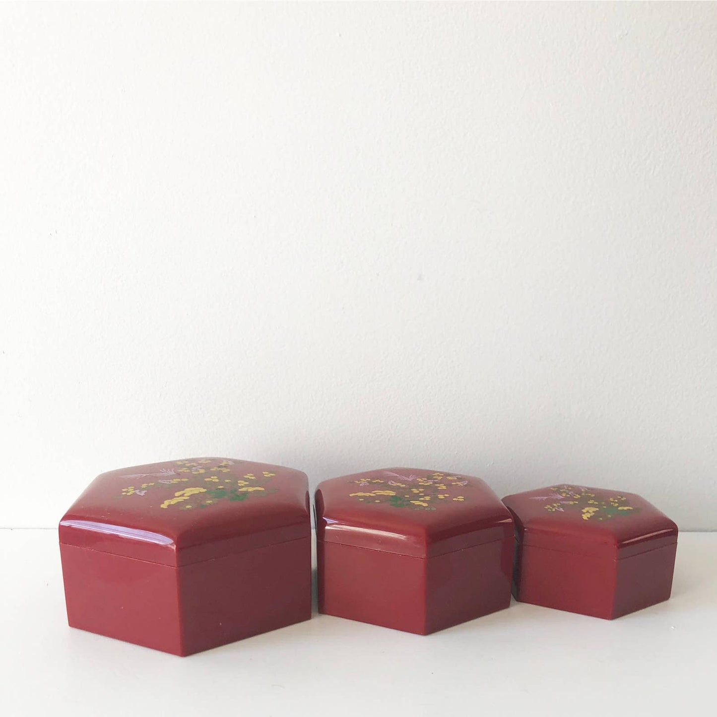 Vintage Decorative Stacking Boxes